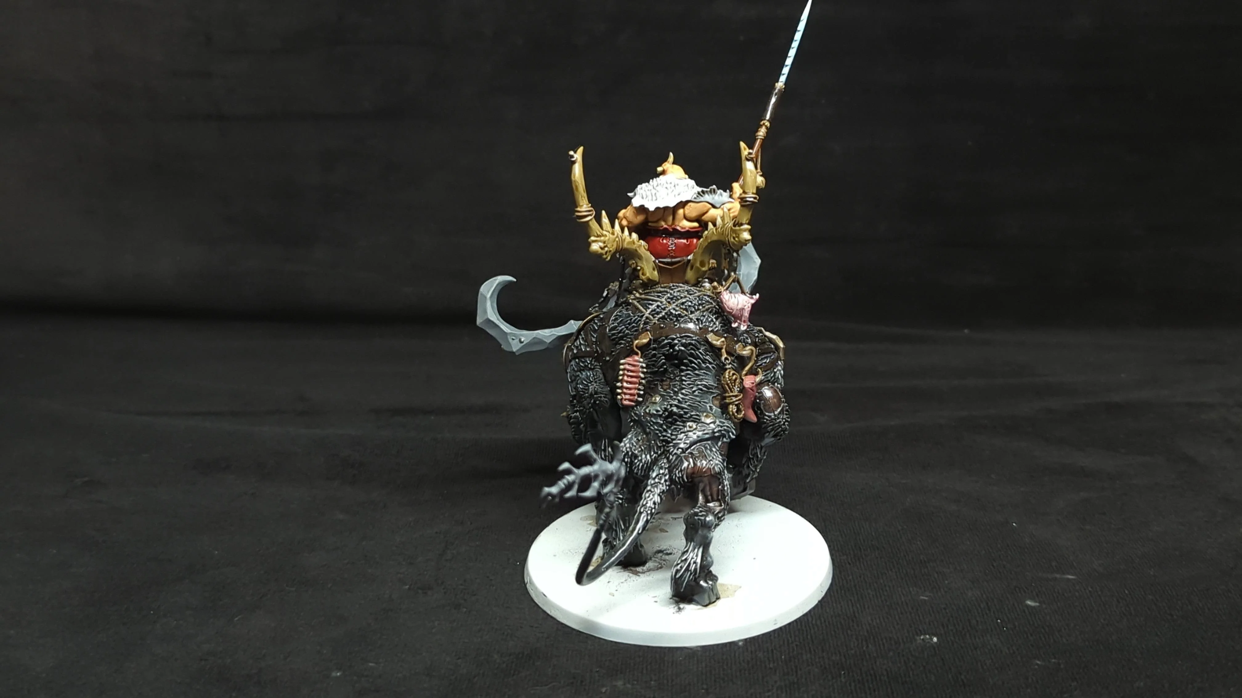 Age of Sigmar Ogor Mawtribes Frostlord on Thundertusk x1 - Image 4