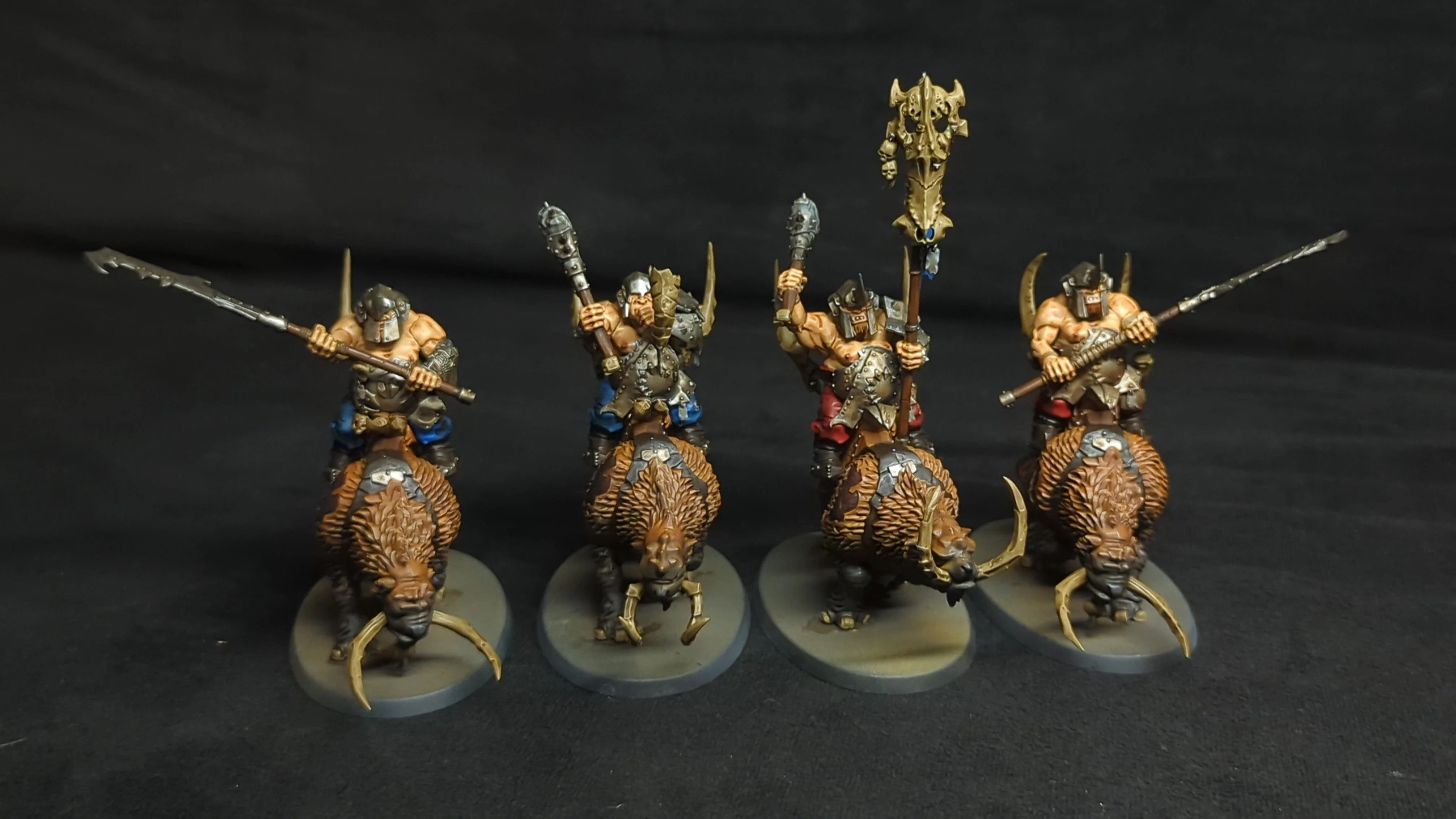 Age of Sigmar Ogor Mawtribes Mournfang Pack x4 - Image 2