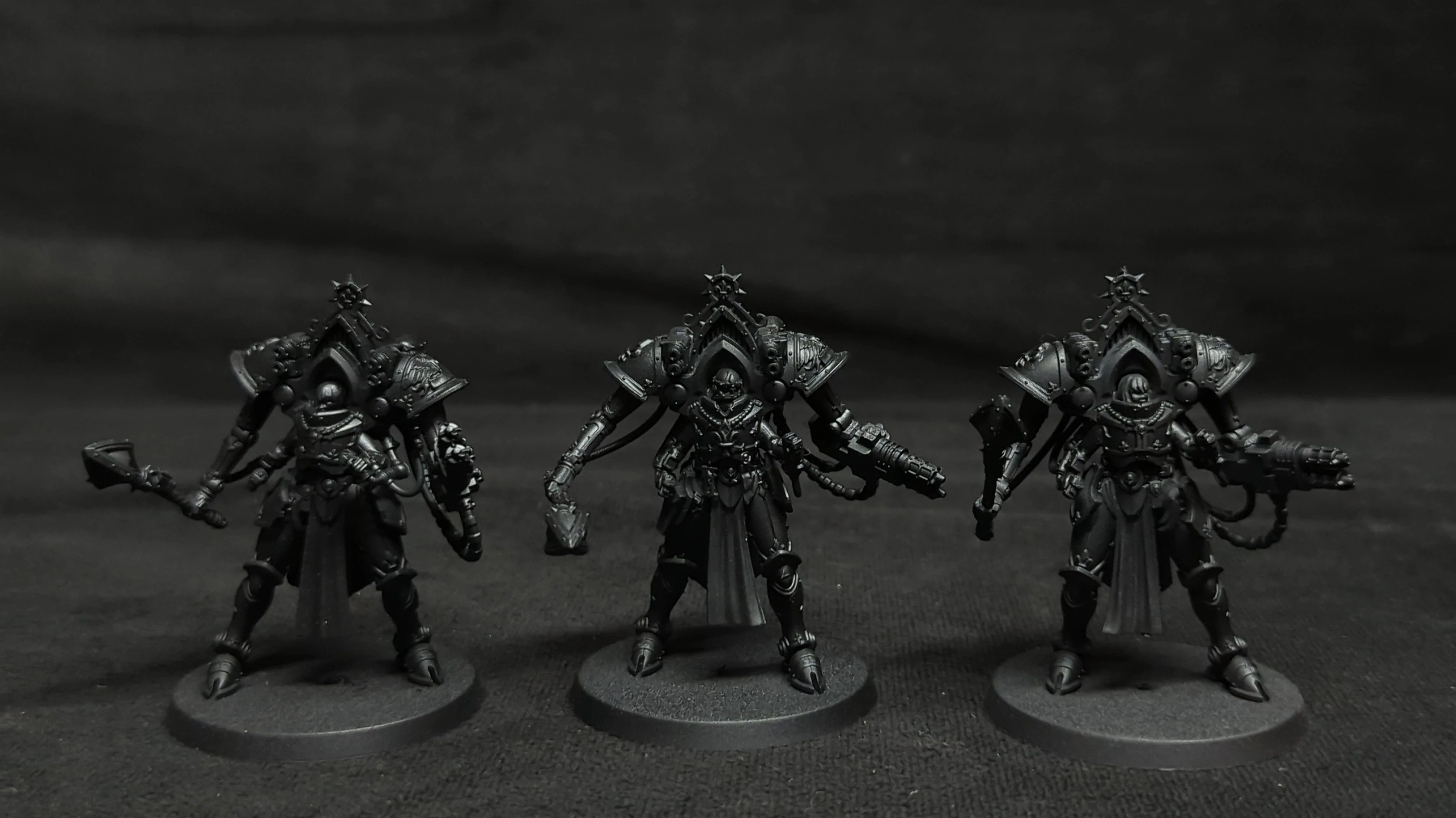 Warhammer 40k Adepta Sororitas Paragon Warsuits x3 - Image 2