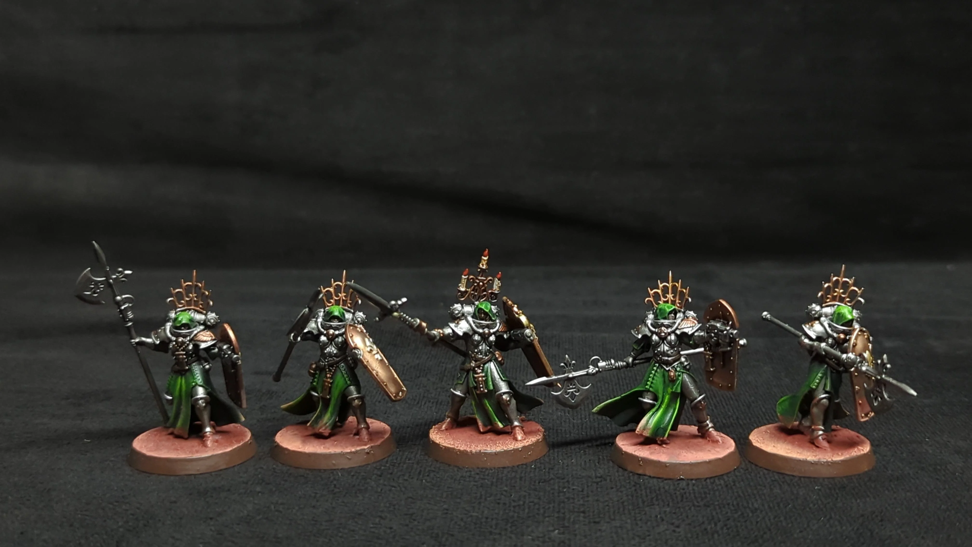 Warhammer 40k Adepta Sororitas Celestian Sacresants x5 Painted - Image 2