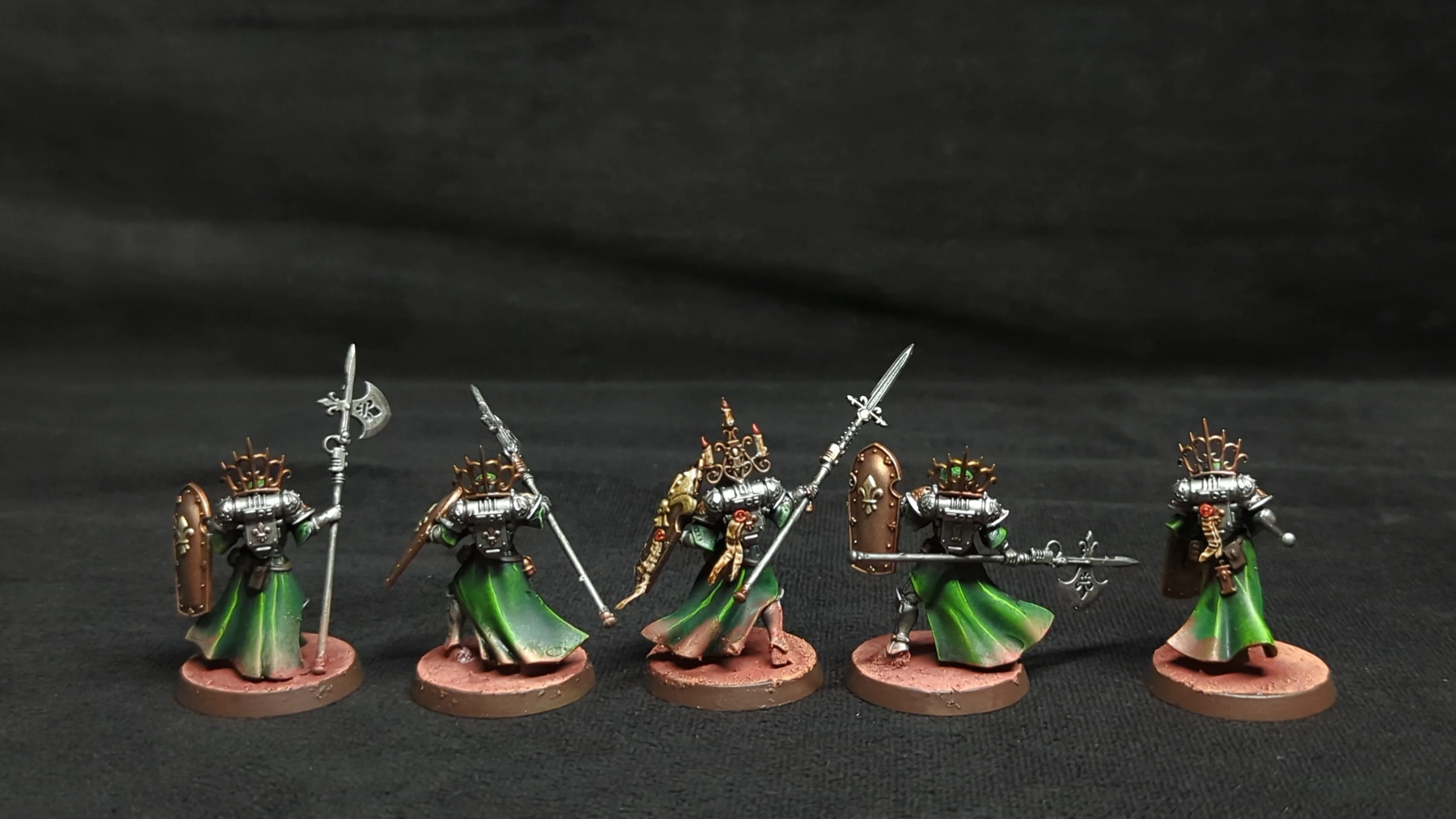 Warhammer 40k Adepta Sororitas Celestian Sacresants x5 Painted - Image 4