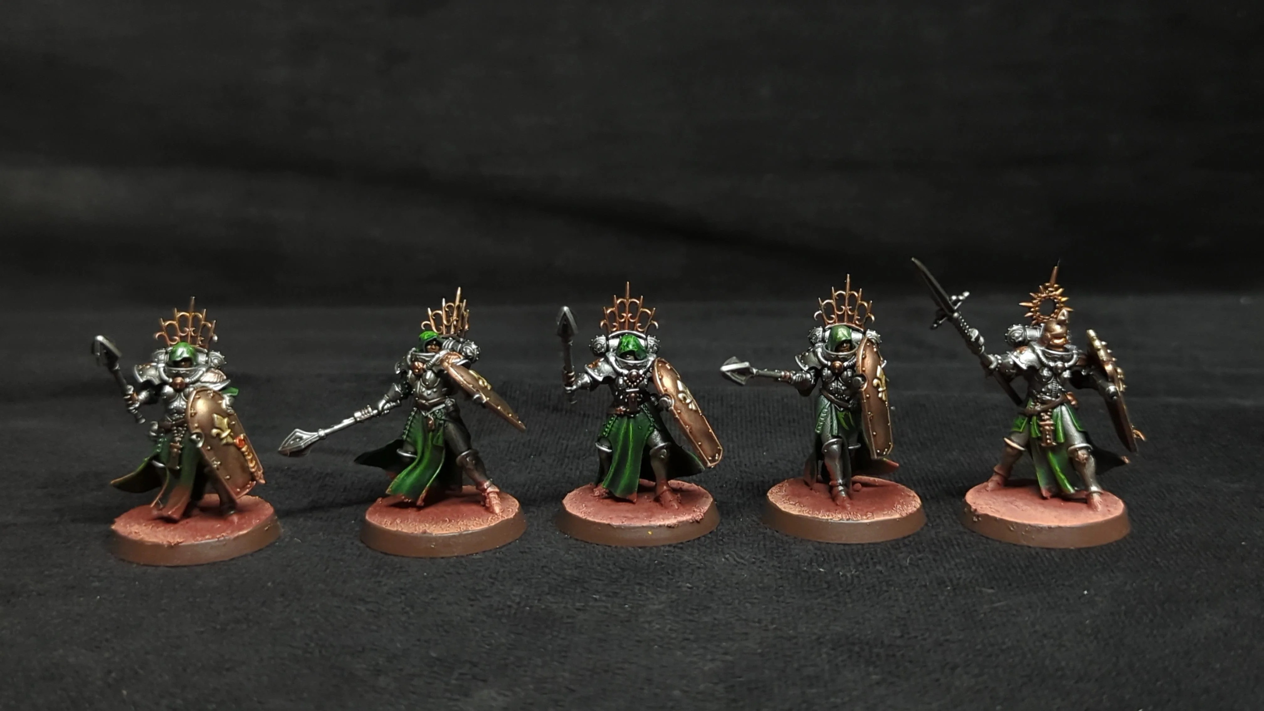Warhammer 40k Adepta Sororitas Celestian Sacresants x5 Painted - Image 2