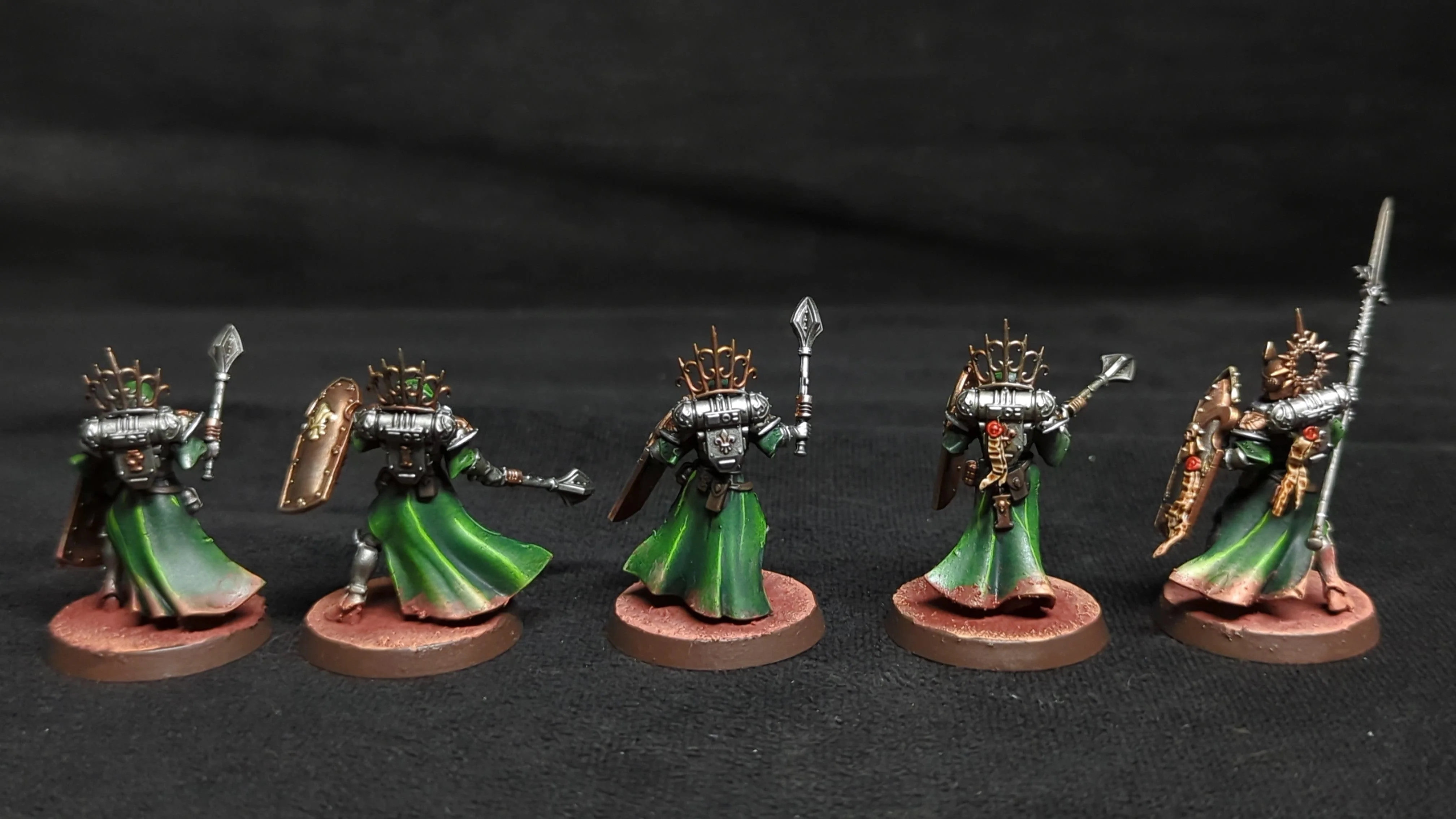 Warhammer 40k Adepta Sororitas Celestian Sacresants x5 Painted - Image 4