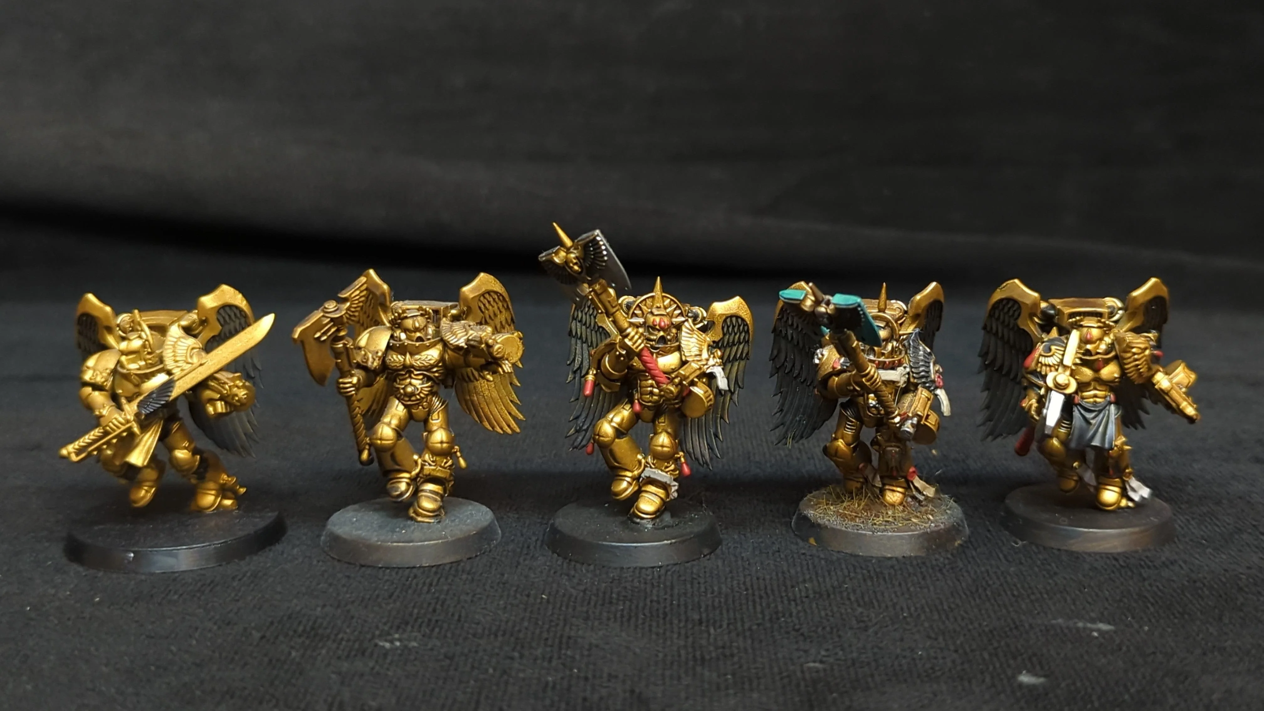 Warhammer 40k Blood Angels Sanguinary Guard x5 - Image 2