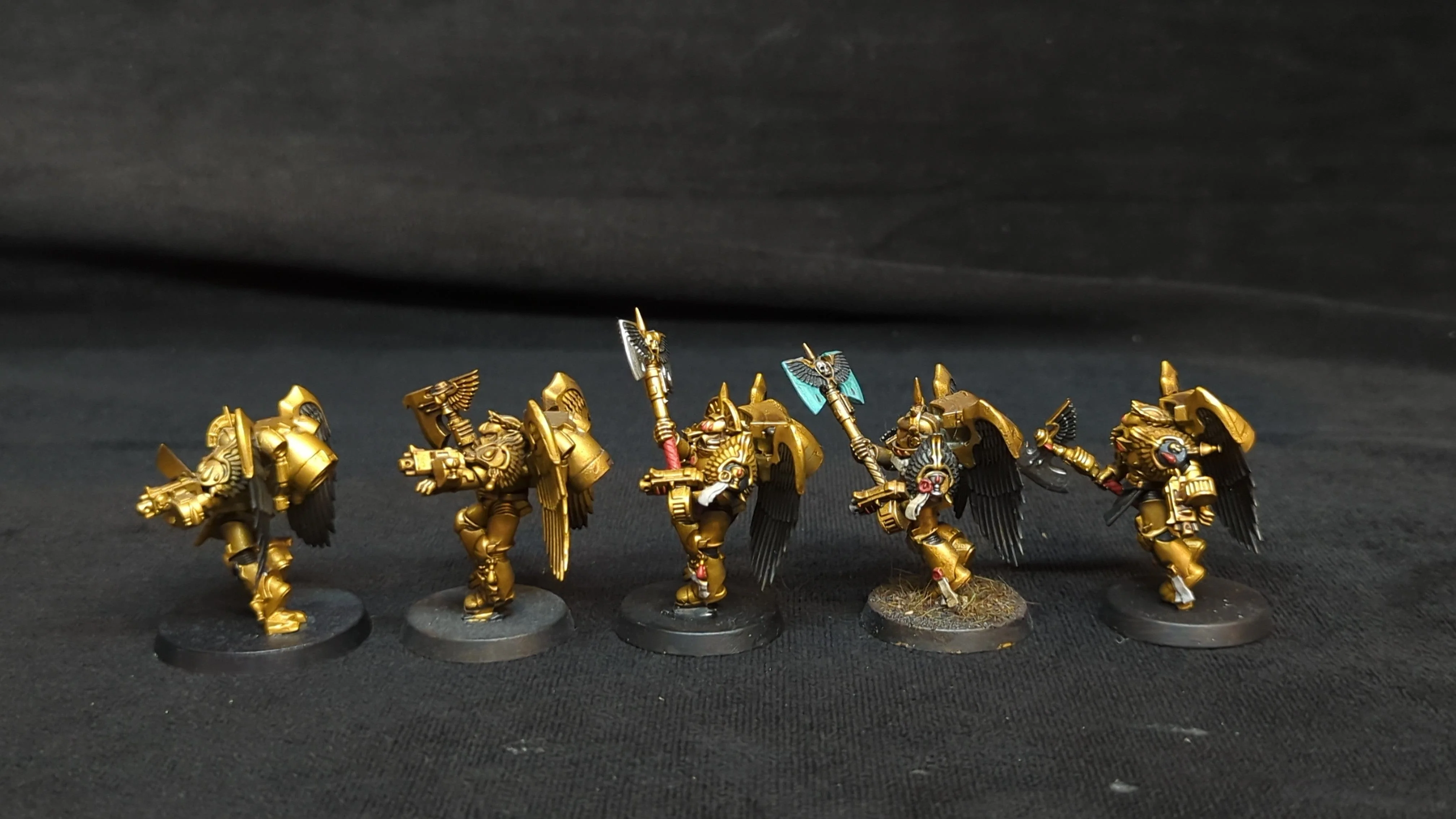 Warhammer 40k Blood Angels Sanguinary Guard x5 - Image 3