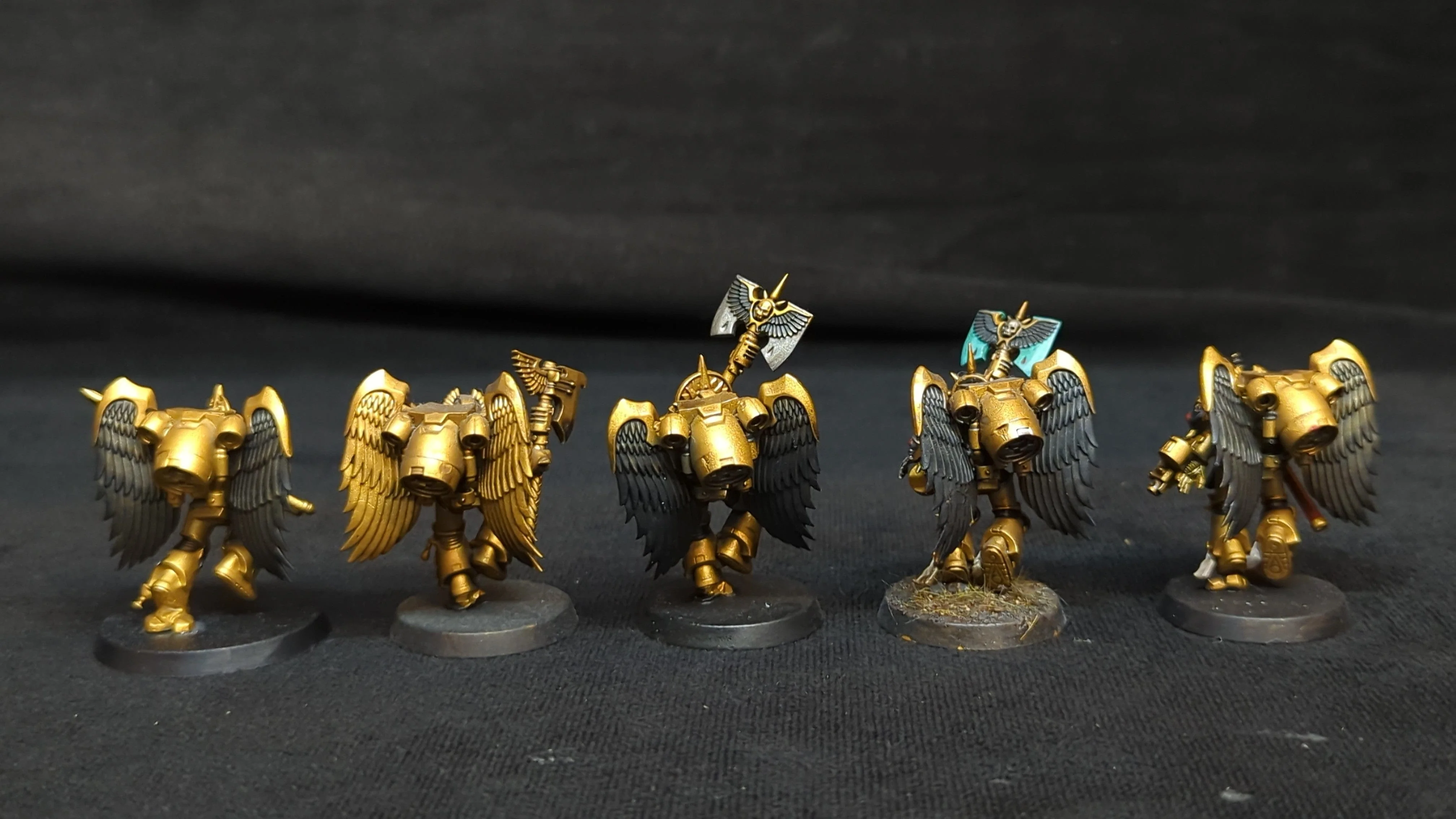 Warhammer 40k Blood Angels Sanguinary Guard x5 - Image 4