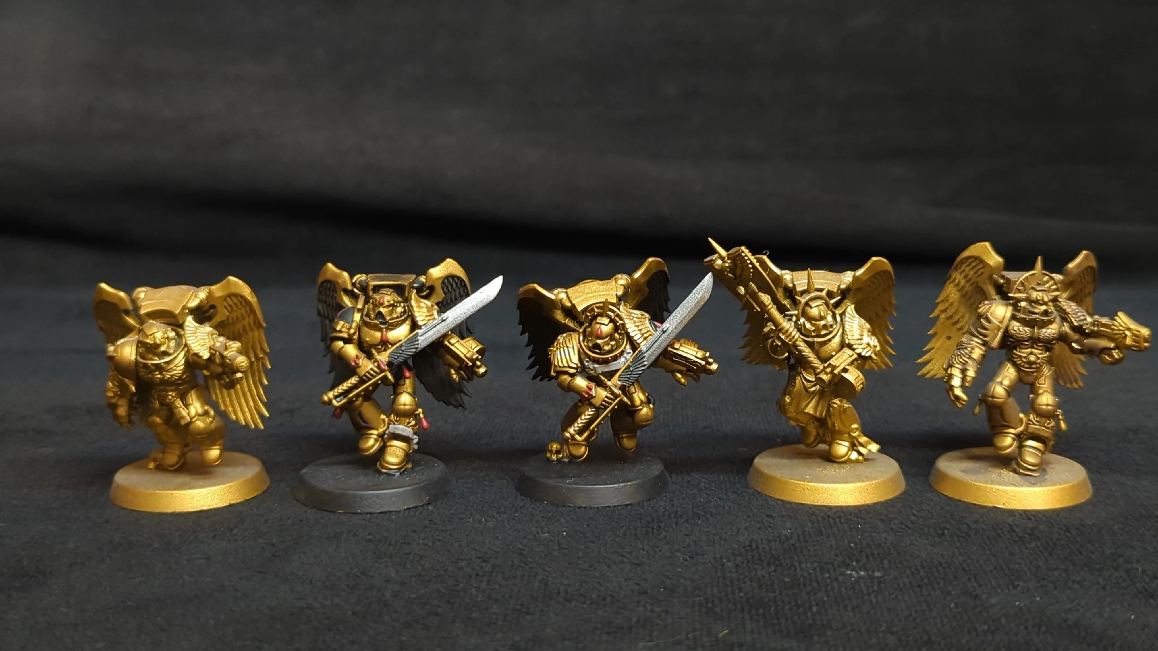 Warhammer 40k Blood Angels Sanguinary Guard x5 - Image 2