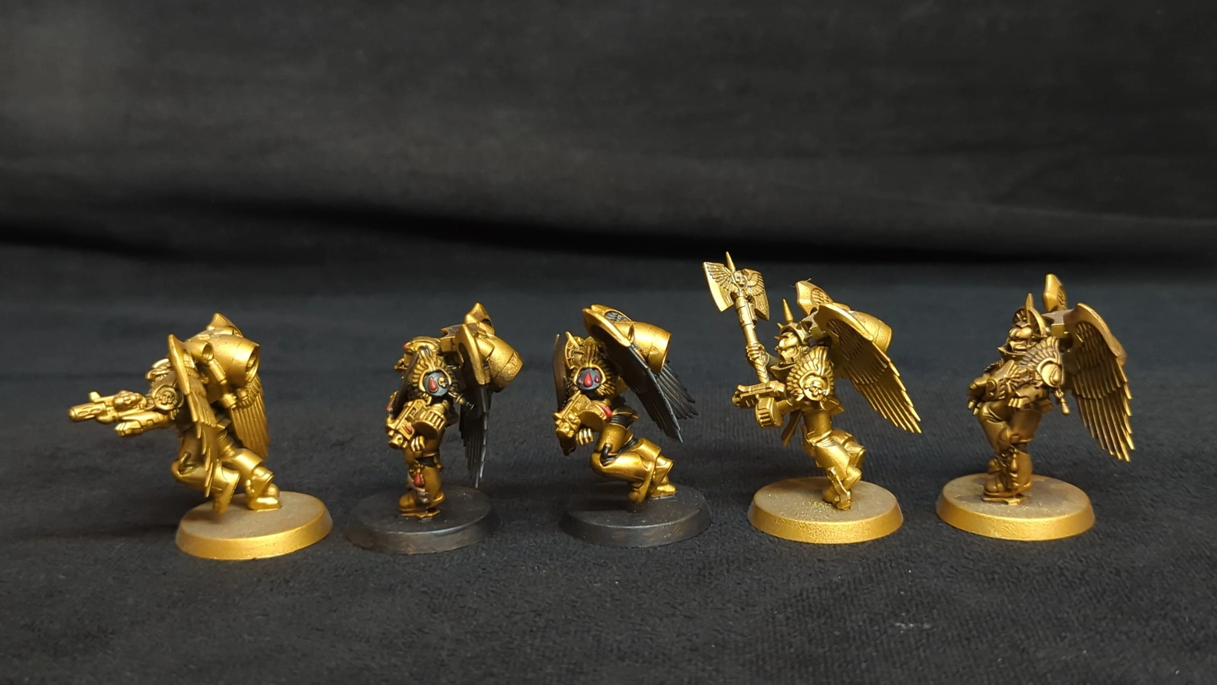 Warhammer 40k Blood Angels Sanguinary Guard x5 - Image 3