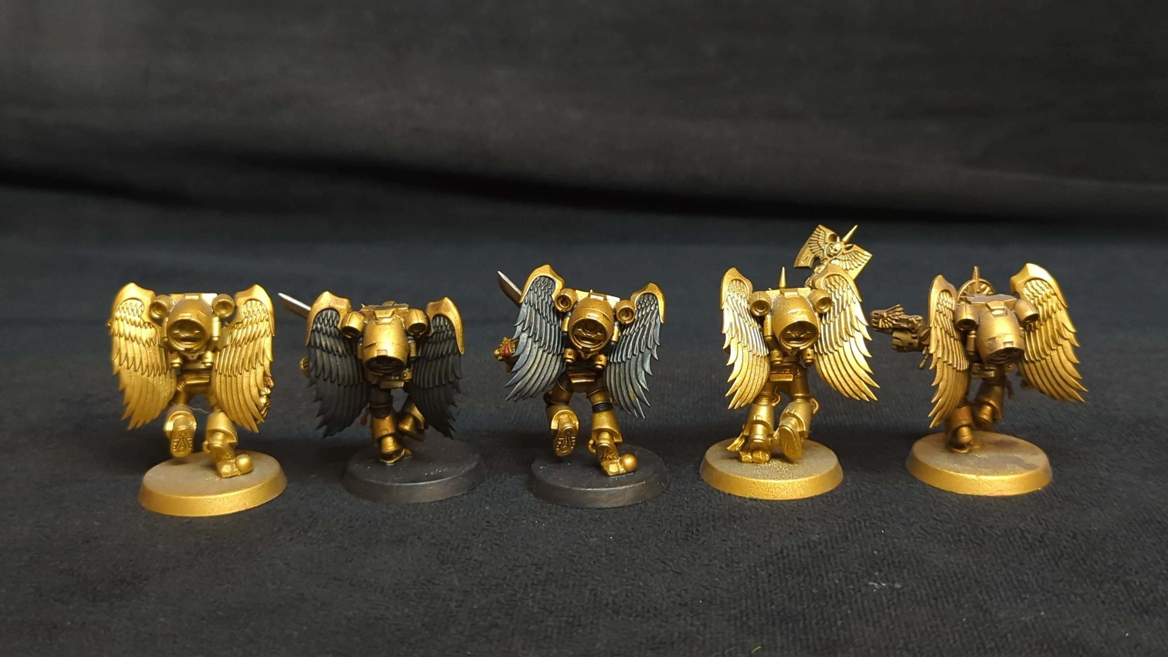 Warhammer 40k Blood Angels Sanguinary Guard x5 - Image 4