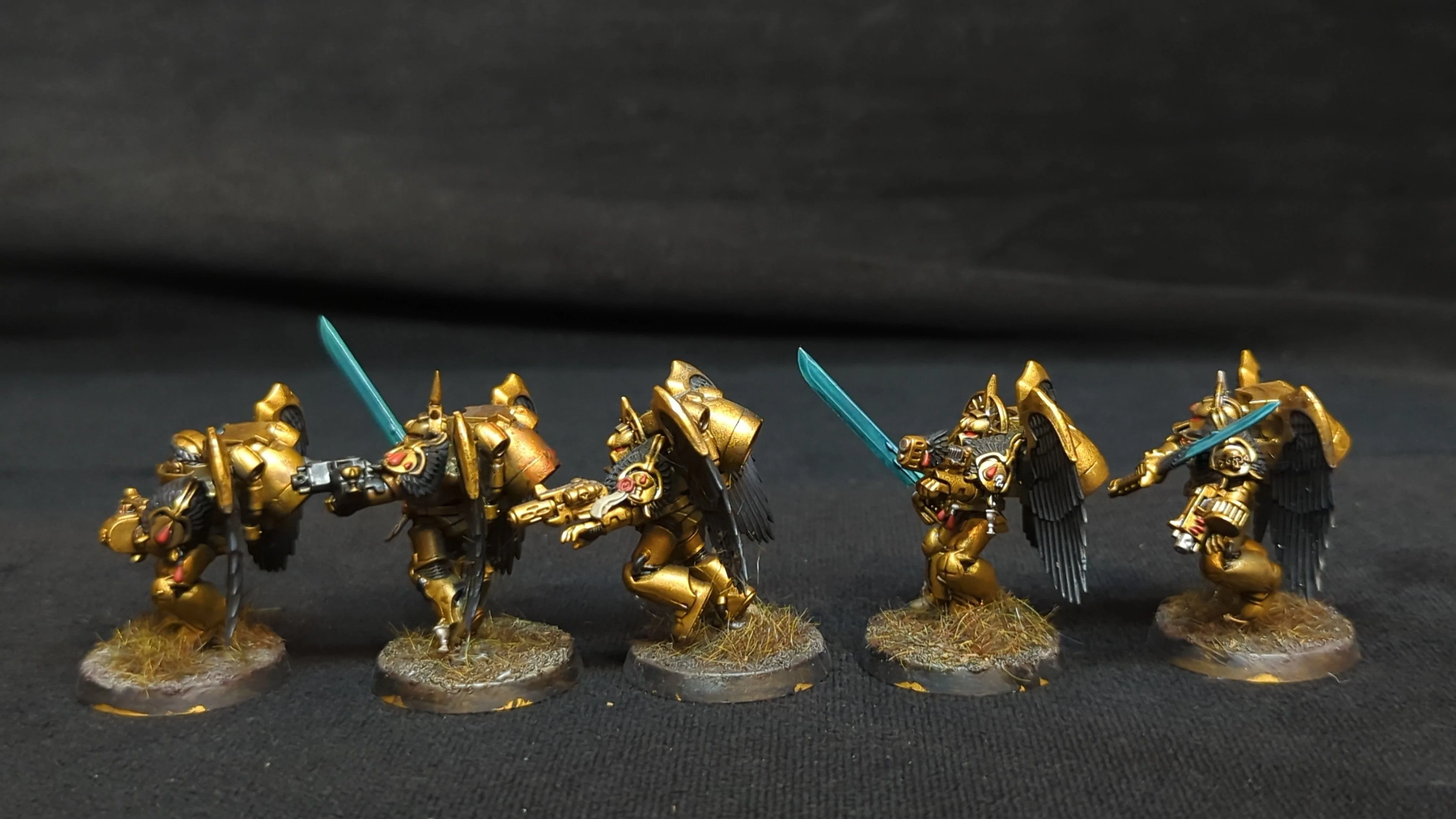 Warhammer 40k Blood Angels Sanguinary Guard x5 - Image 3