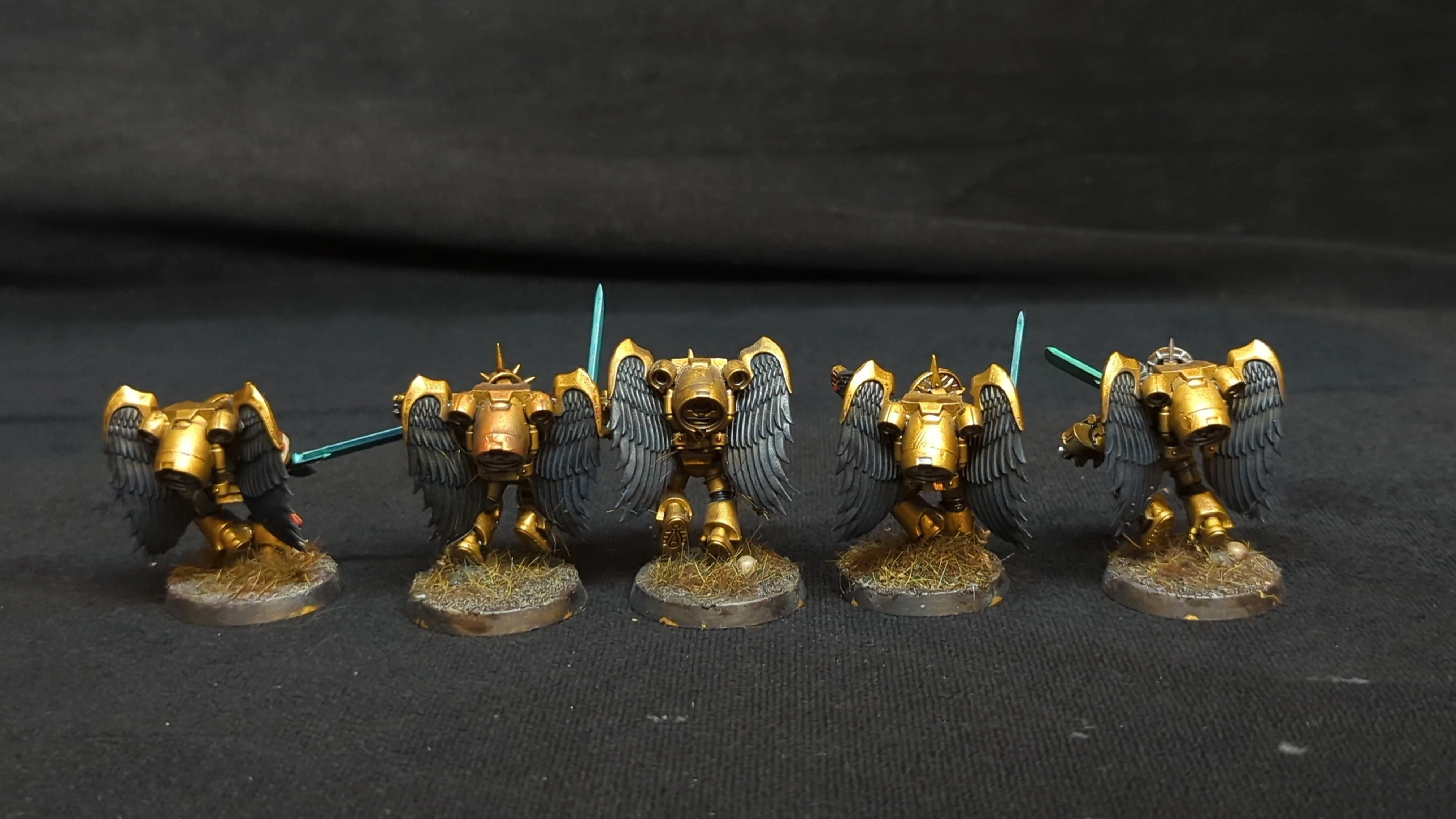 Warhammer 40k Blood Angels Sanguinary Guard x5 - Image 4