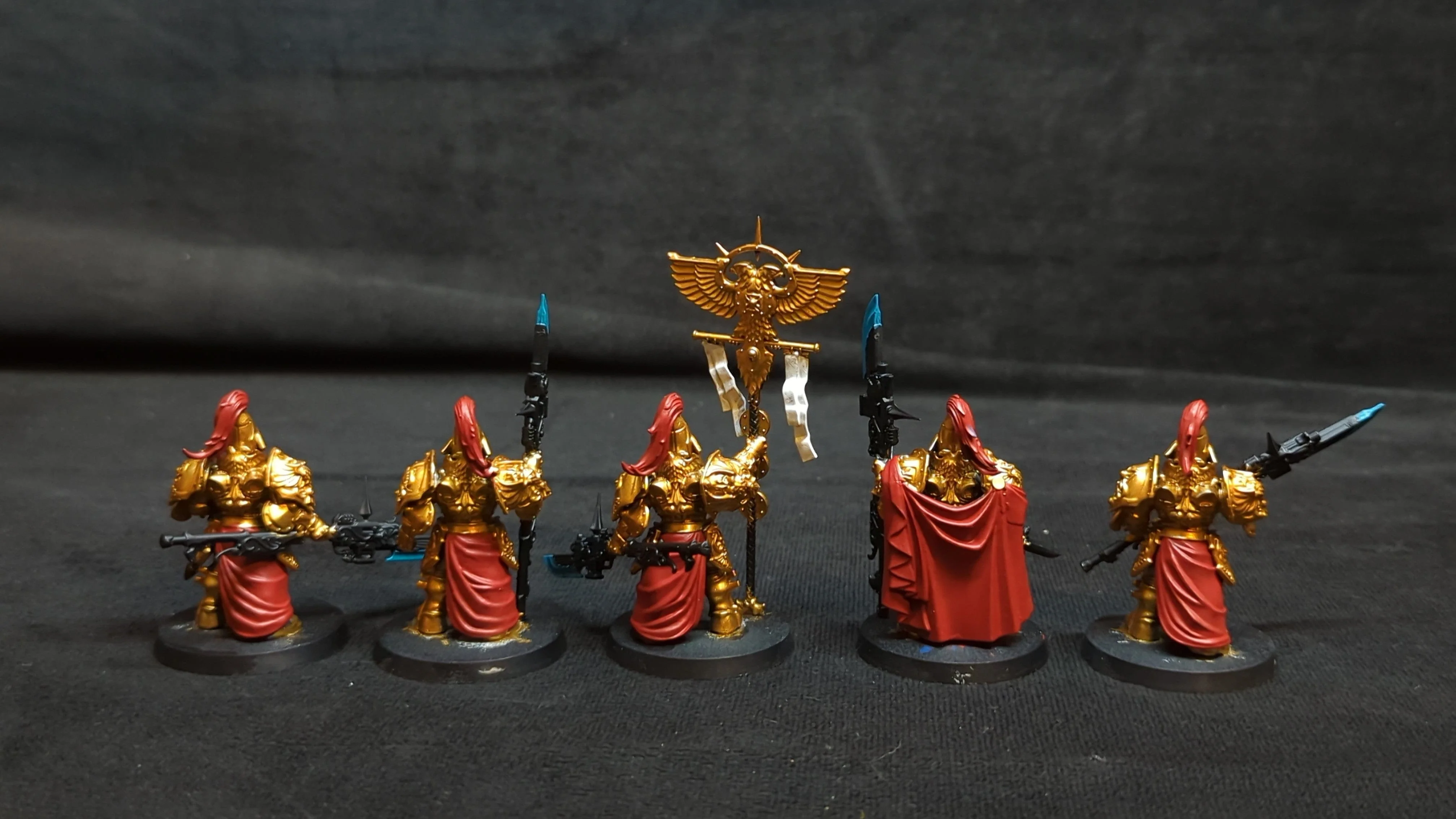 Warhammer 40k Adeptus Custodes Custodian Wardens x5 - Image 4