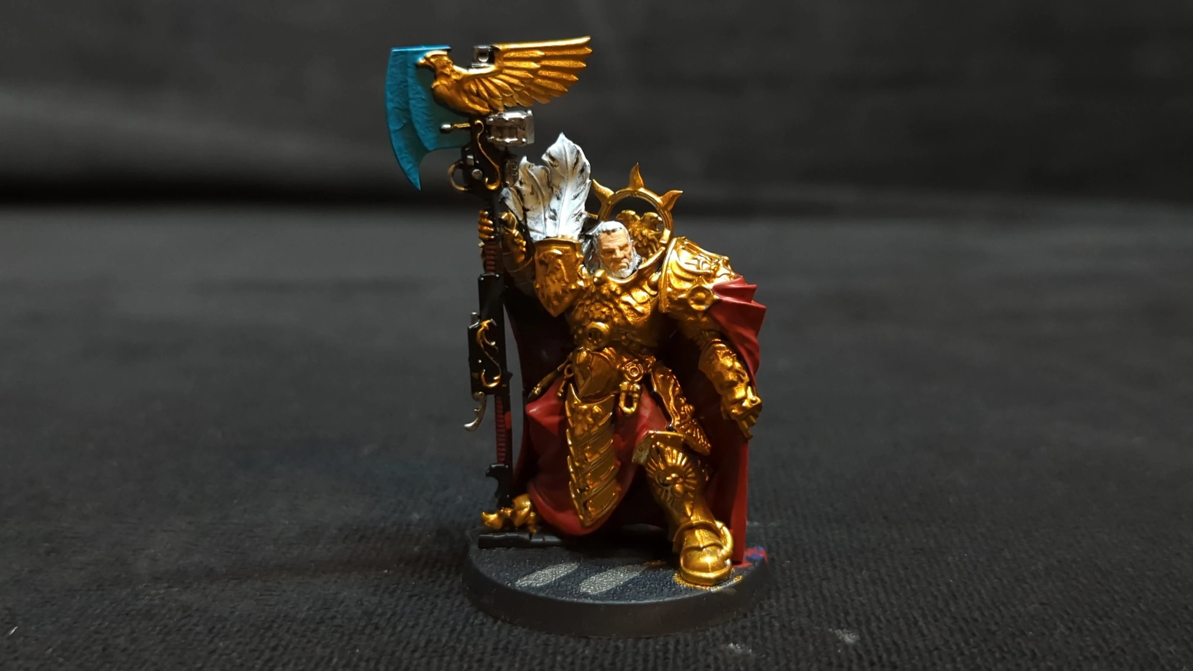 Warhammer 40k Adeptus Custodes Captain-General Trajann Valoris x1 - Image 2