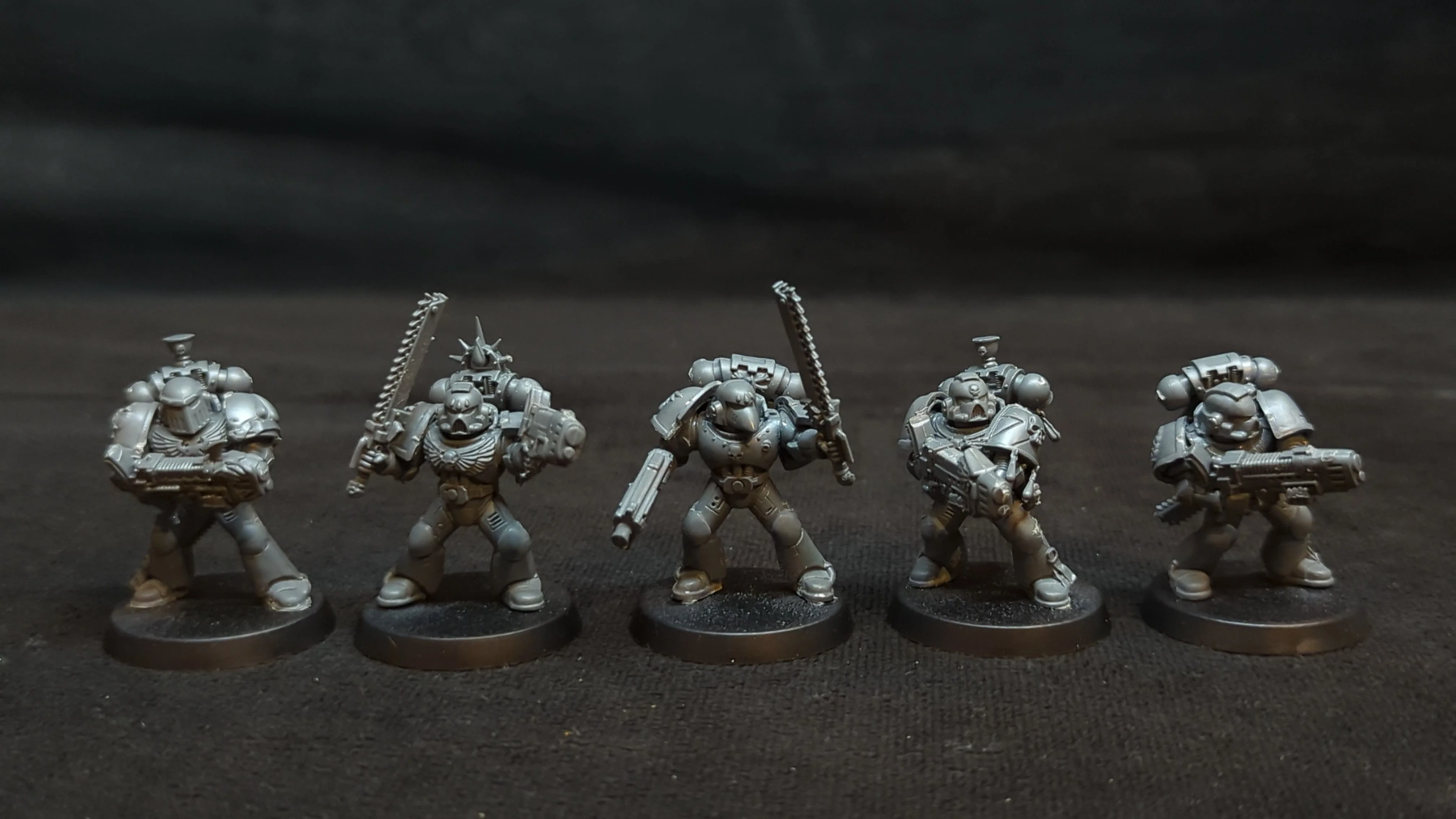 Warhammer 40k Space Marines Tactical Squad x5 - Image 2