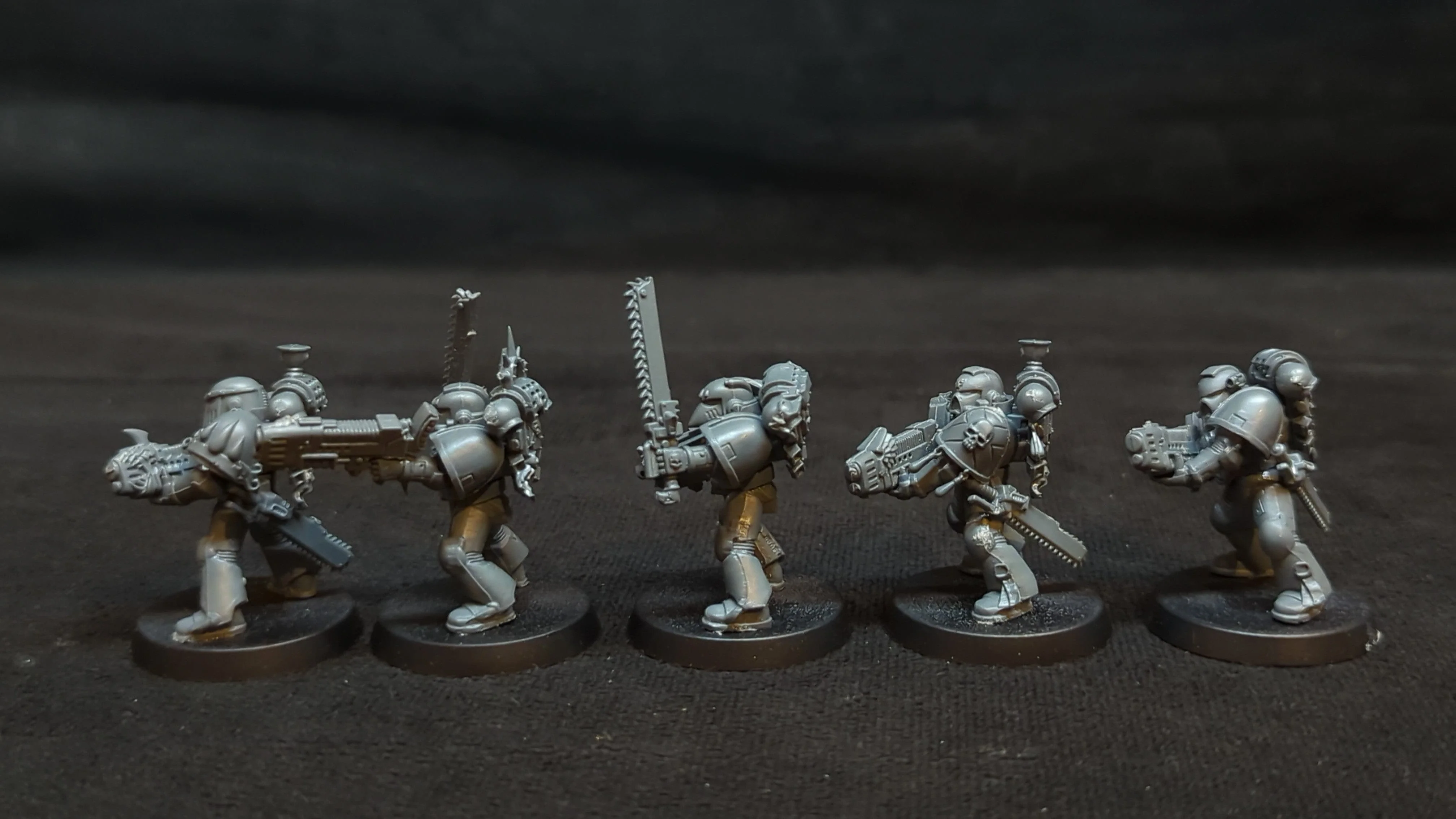 Warhammer 40k Space Marines Tactical Squad x5 - Image 3