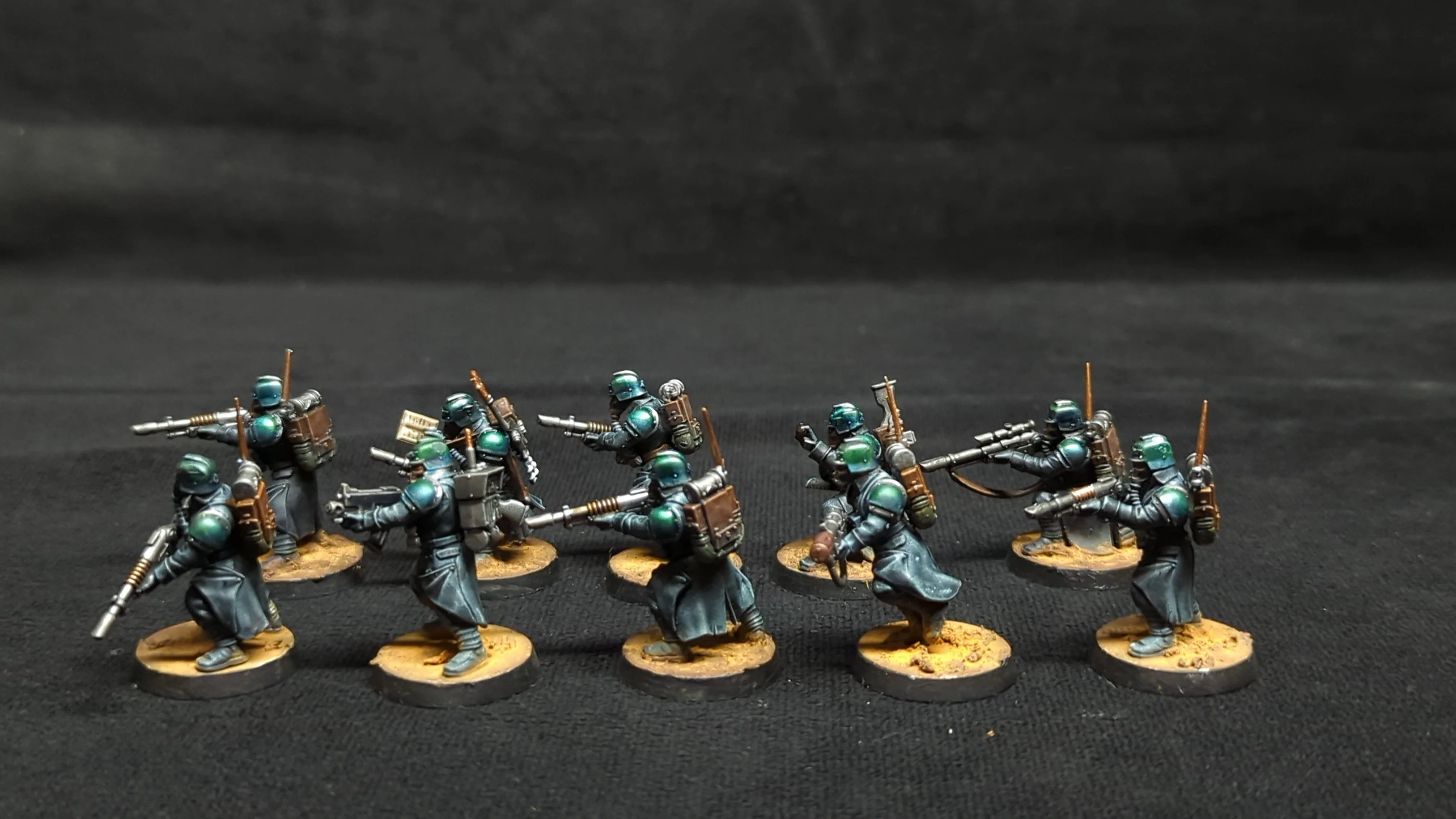Warhammer 40k Kill Team Kill Team Veteran Guardsmen x10 Painted - Image 3