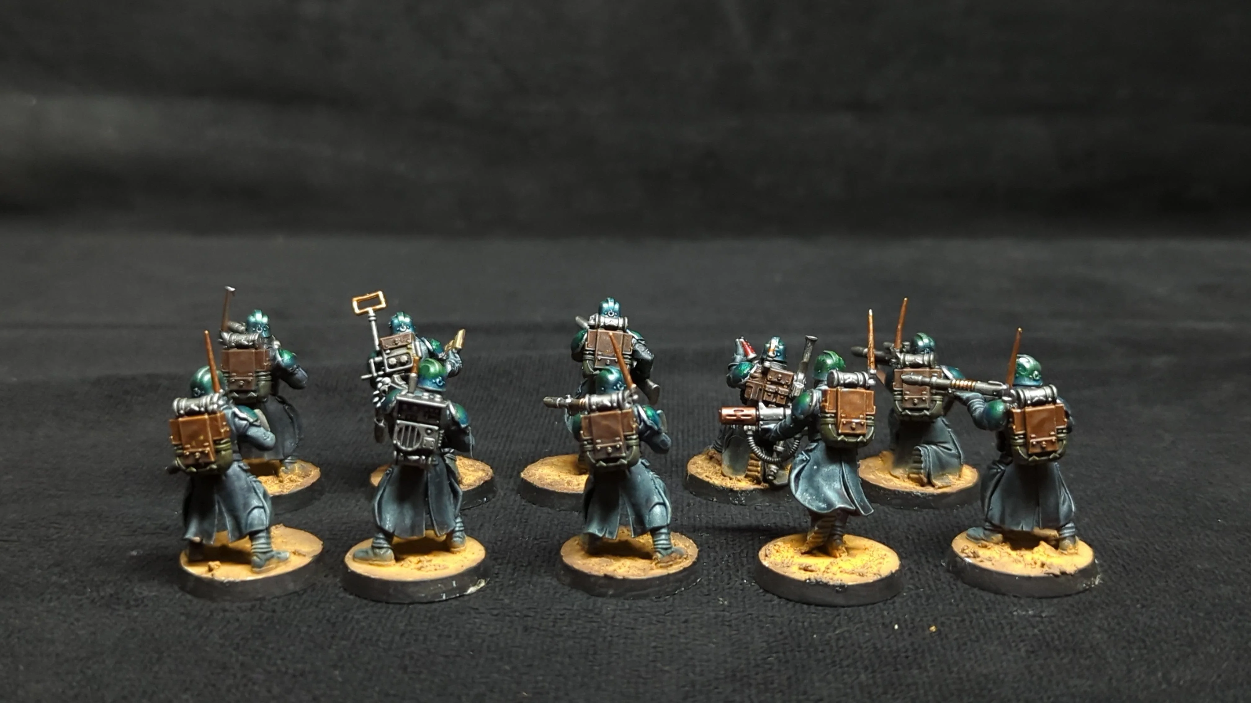Warhammer 40k Kill Team Kill Team Veteran Guardsmen x10 Painted - Image 4