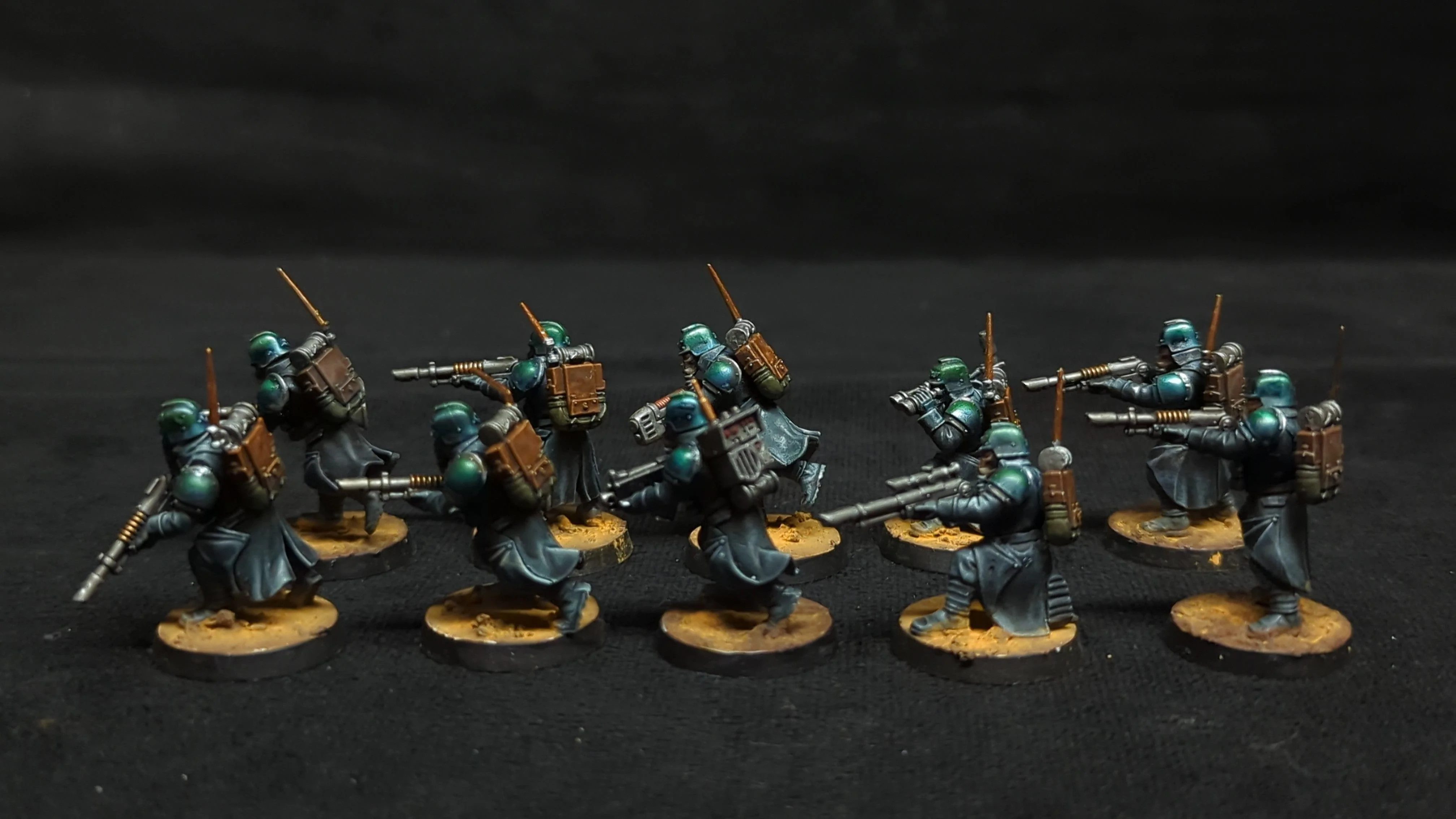 Warhammer 40k Kill Team Kill Team Veteran Guardsmen x10 Painted - Image 3