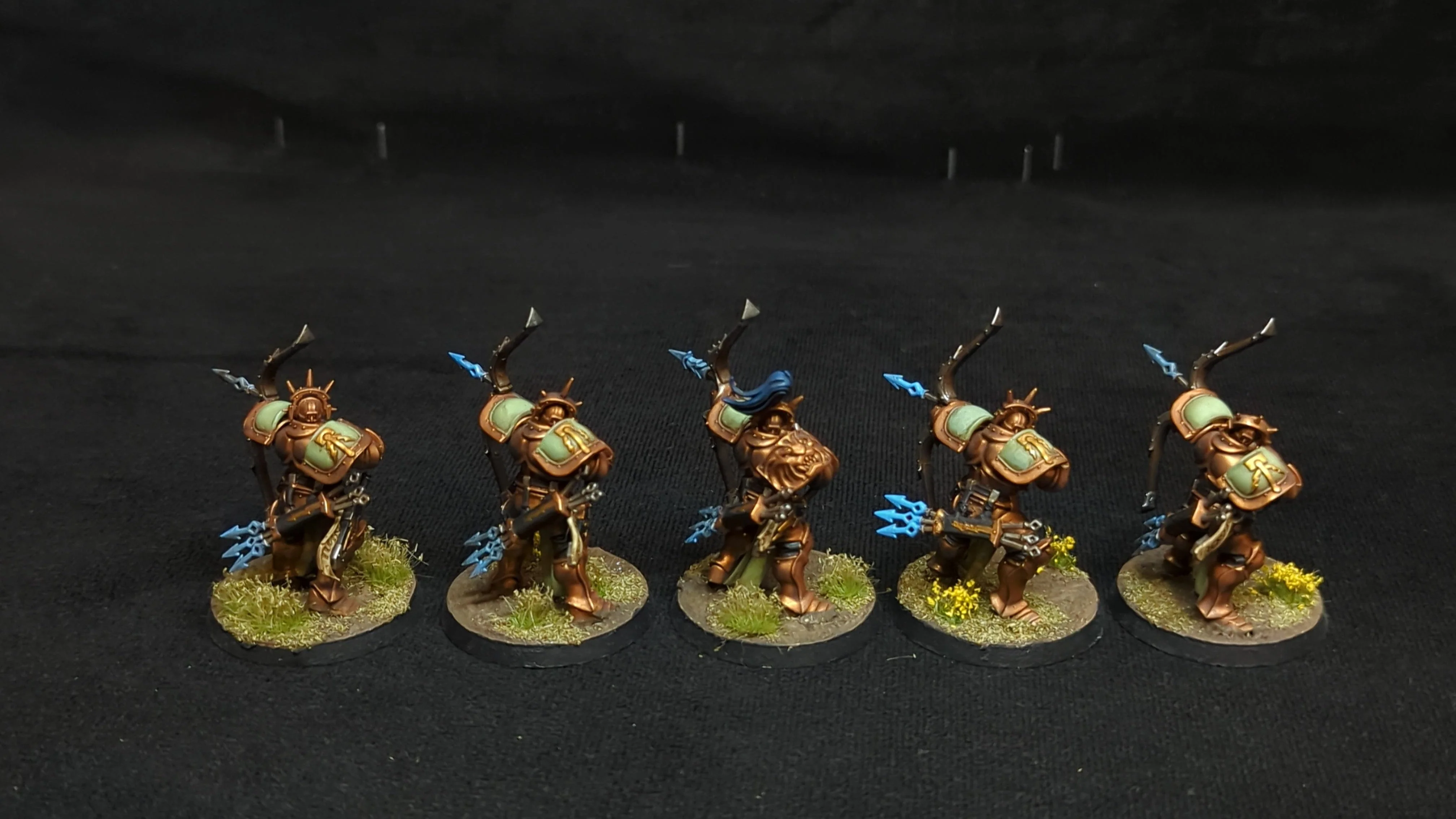 Age of Sigmar Stormcast Eternals Judicators x5 Painted - Image 2