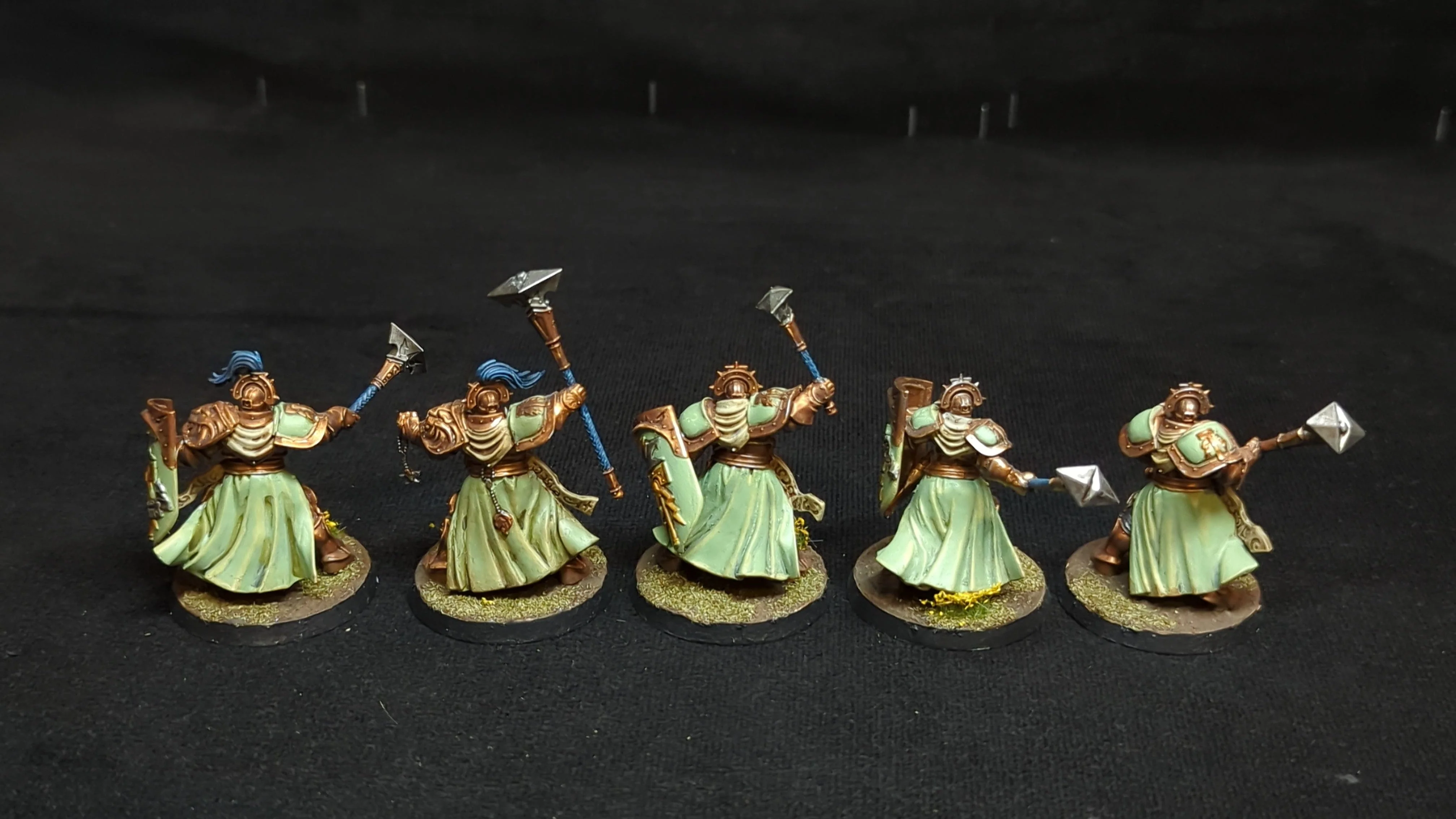 Age of Sigmar Stormcast Eternals Sequitors x5 Painted - Image 2