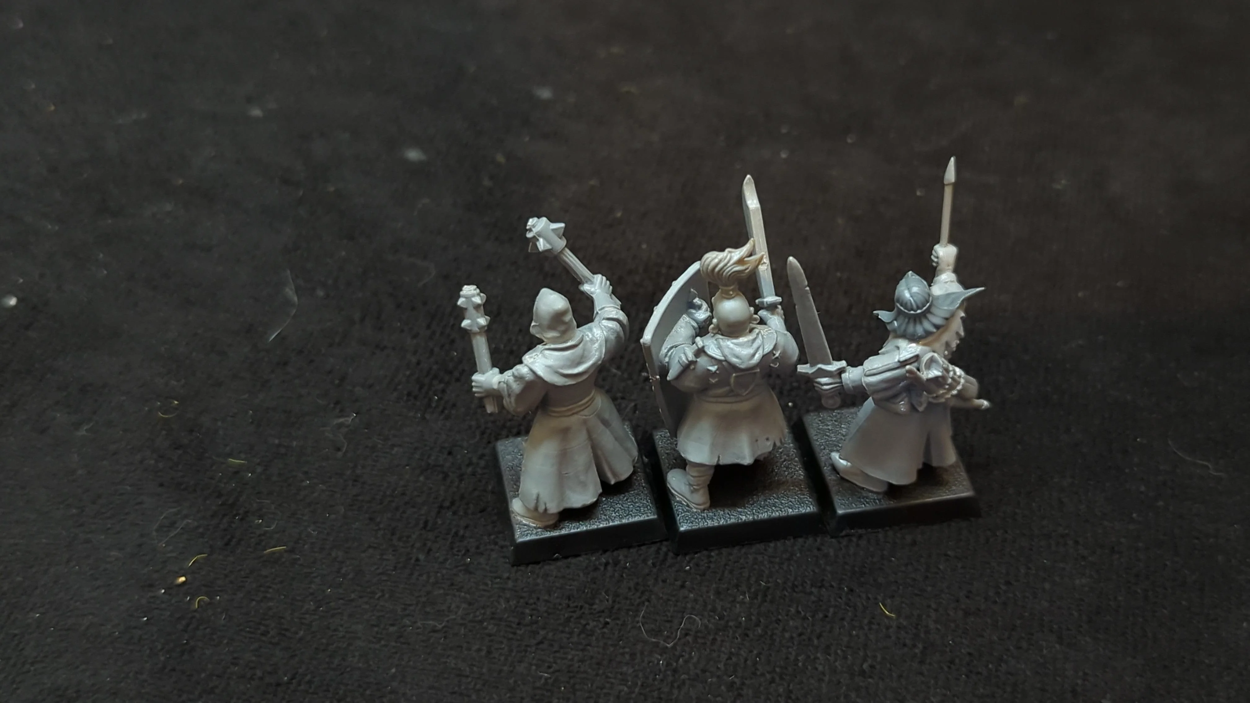 The Old World The Old World Kingdom of Bretonnia: Men-at-arms x3 - Image 2