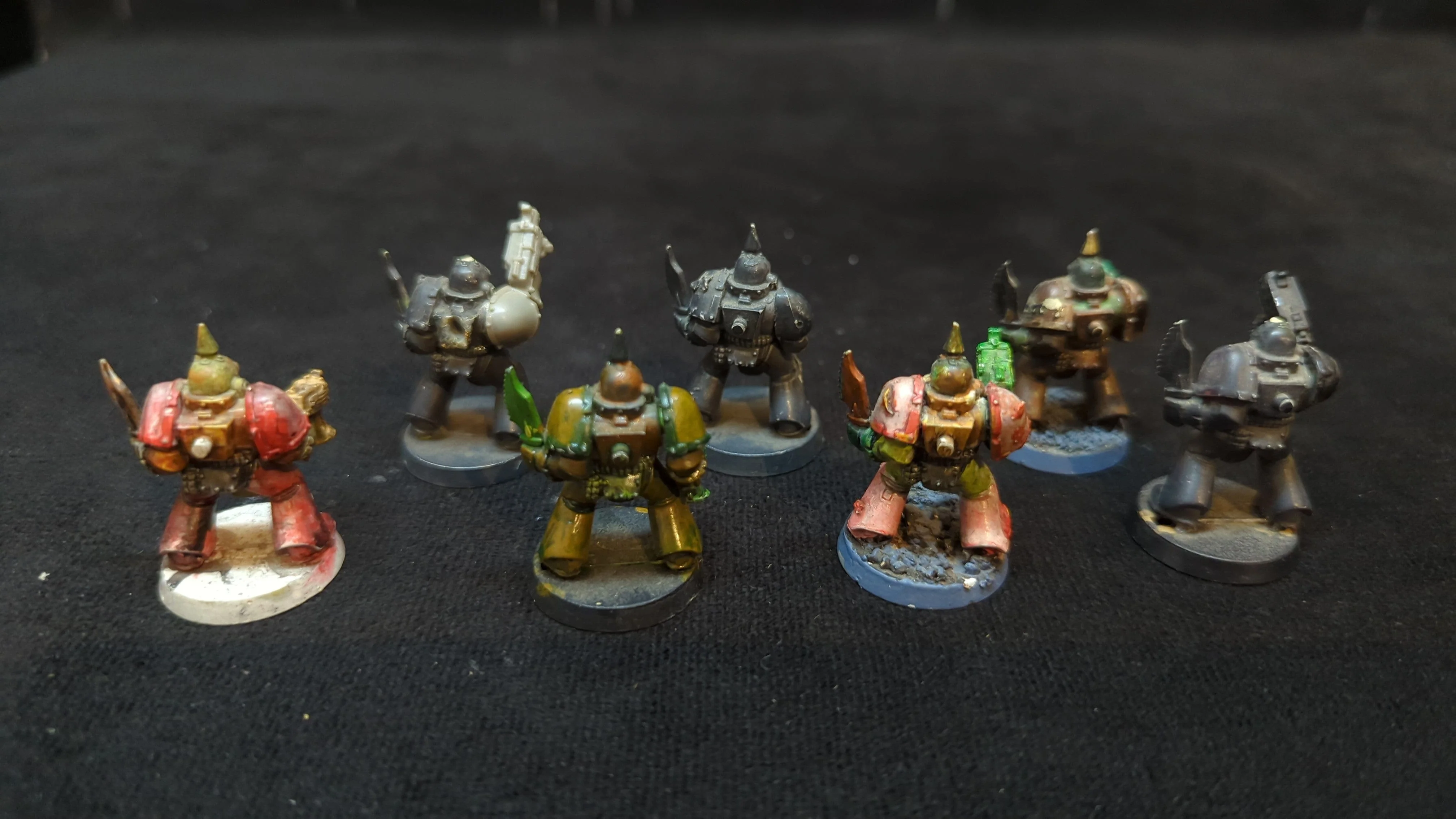 Warhammer 40k Plague Marines (Rogue Trader) x7 - Image 2
