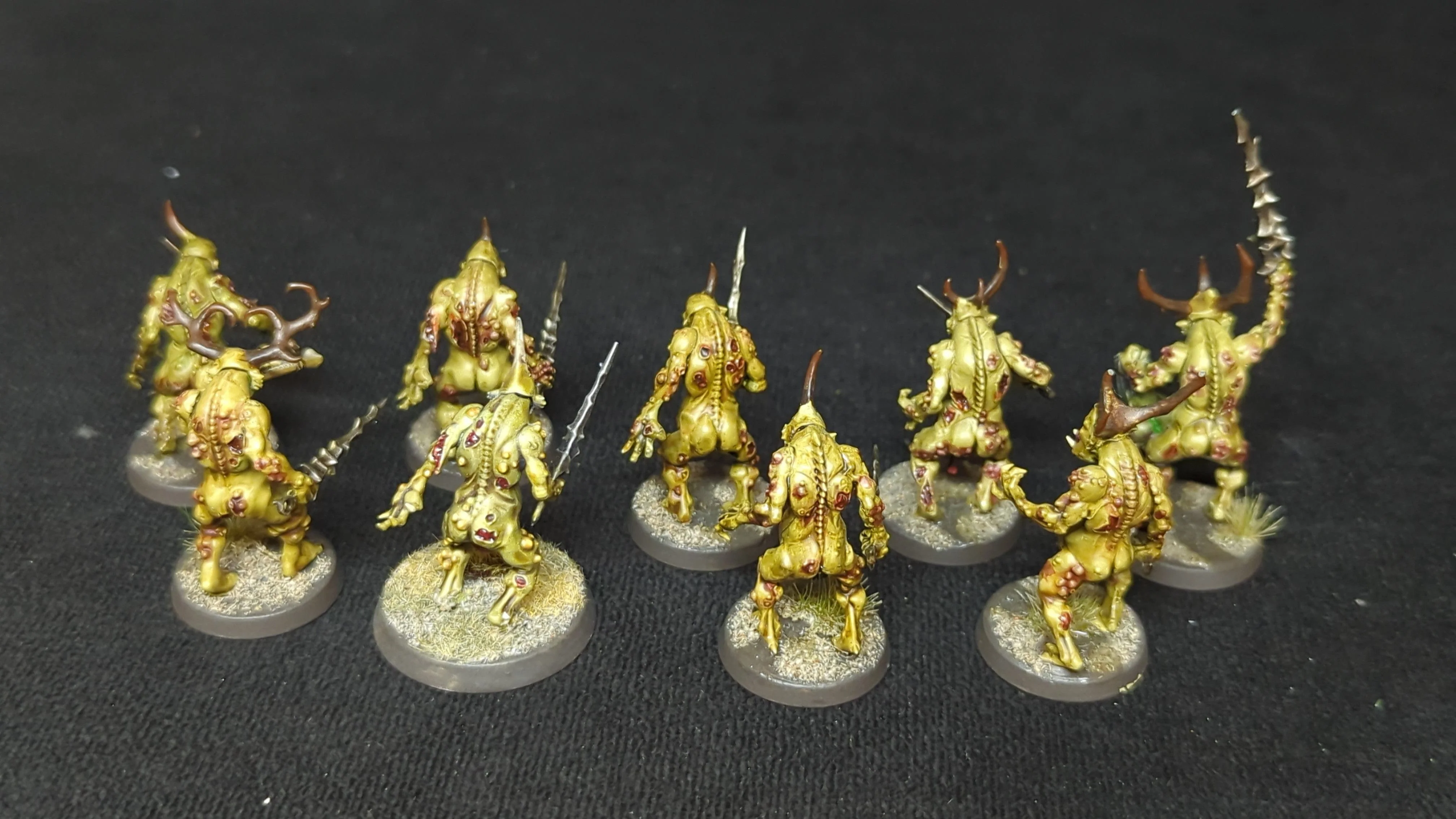 Warhammer Plaguebearers of Nurgle x9 Painted - Image 2