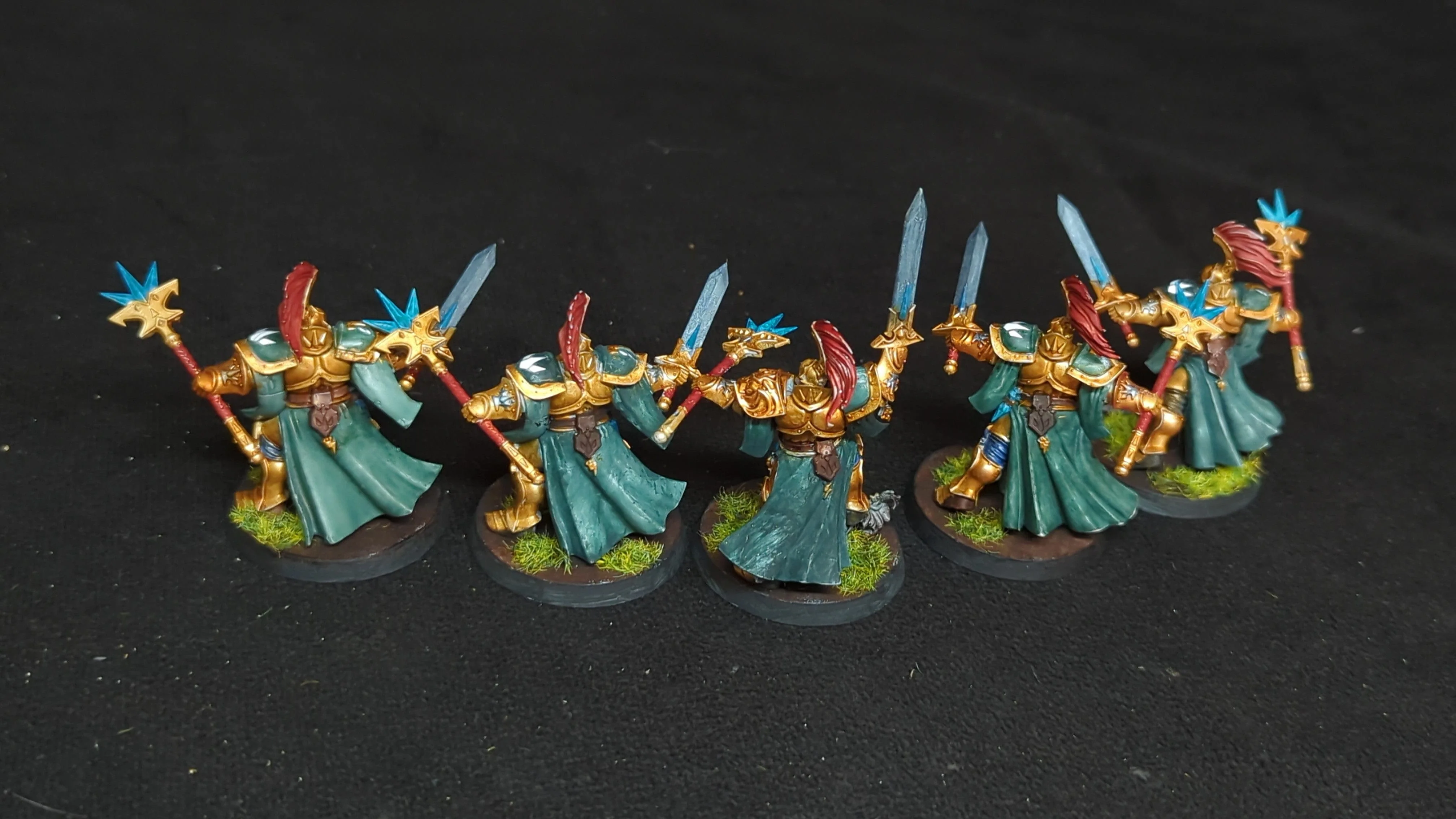 Age of Sigmar Stormcast Eternals Evocators x5 OOP Painted - Image 2