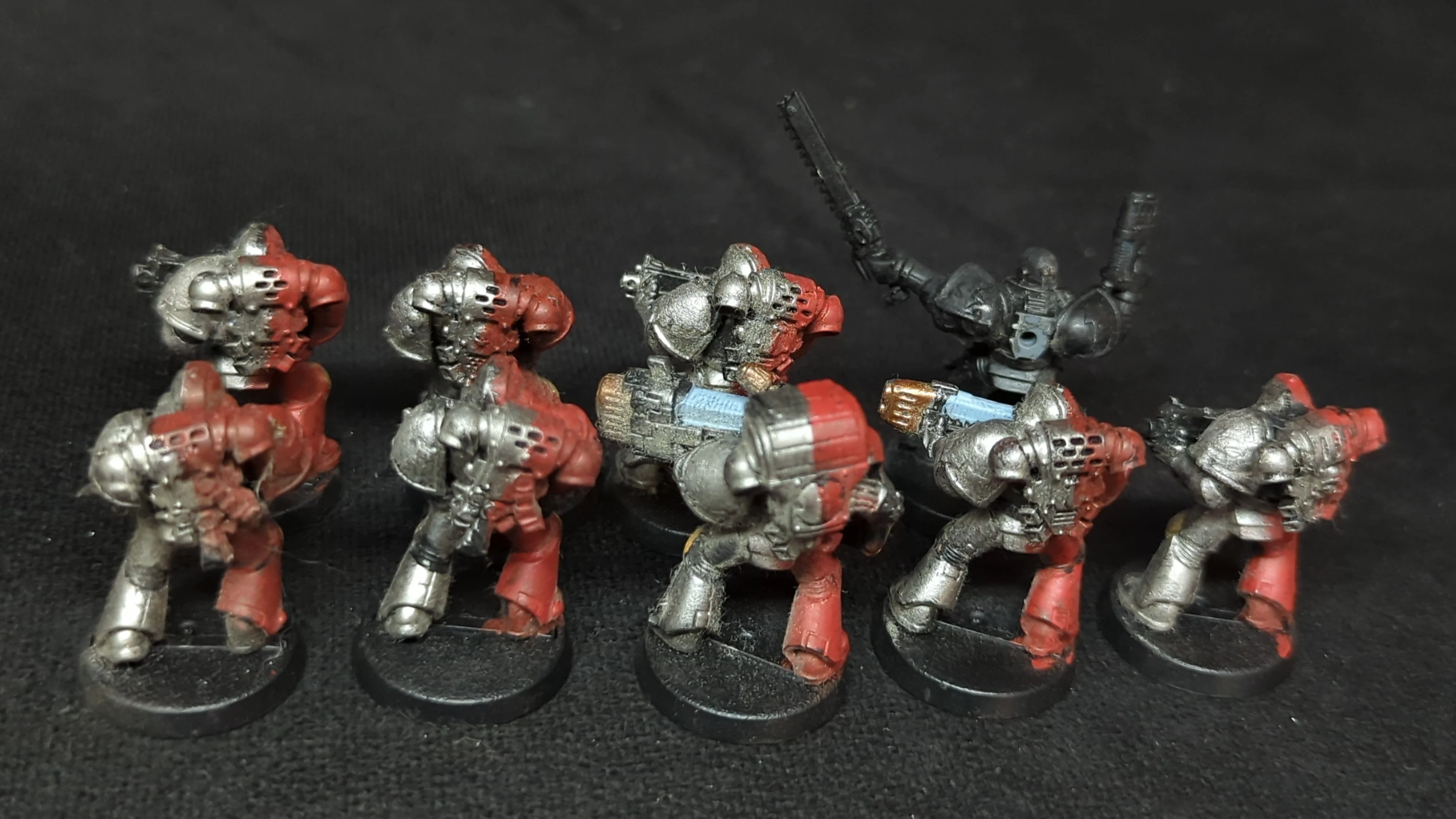 Warhammer 40k Space Marines Tactical Squad x9 - Image 2