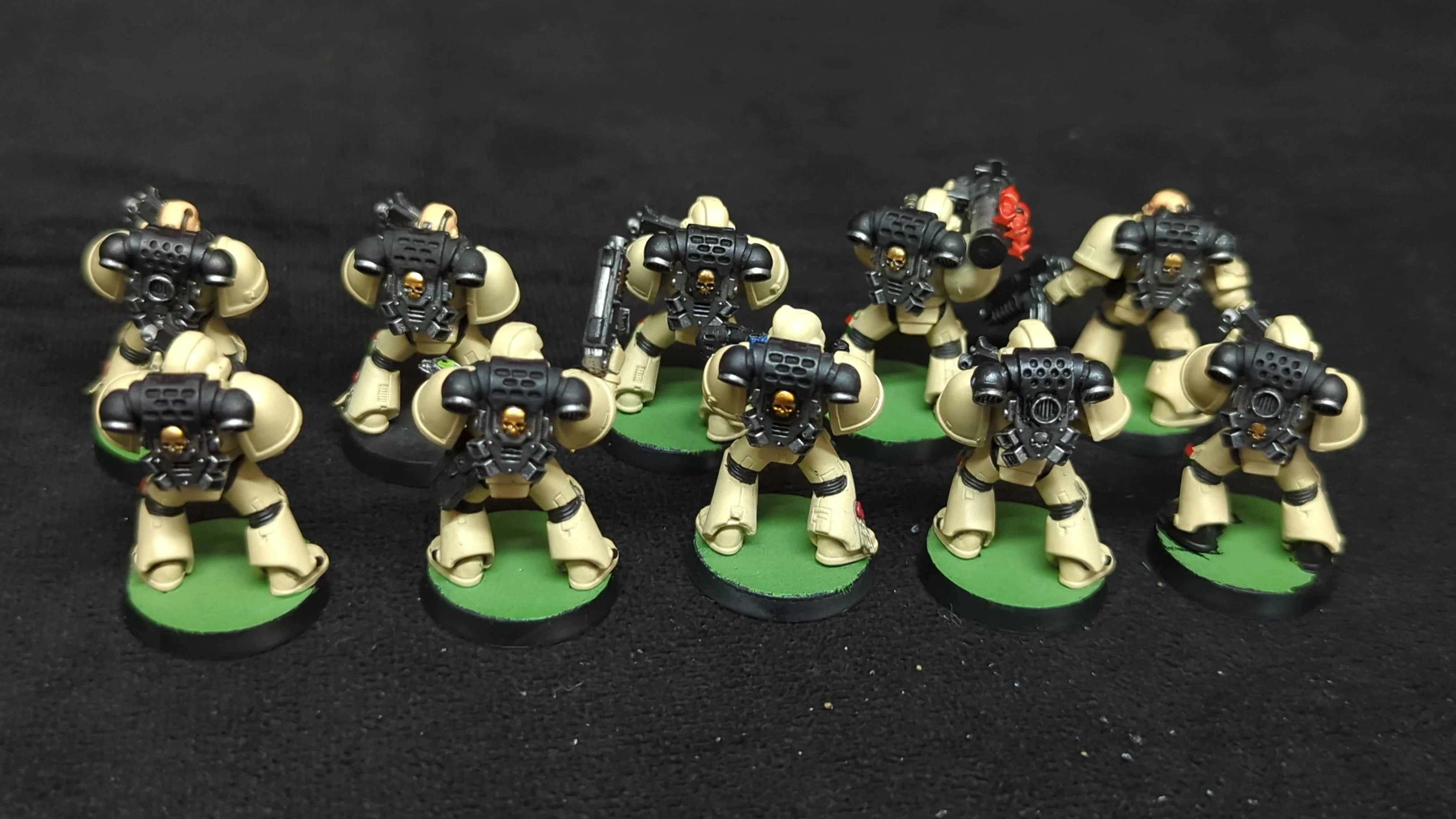 Warhammer 40k Space Marines Tactical Squad x10 Painted - Image 2