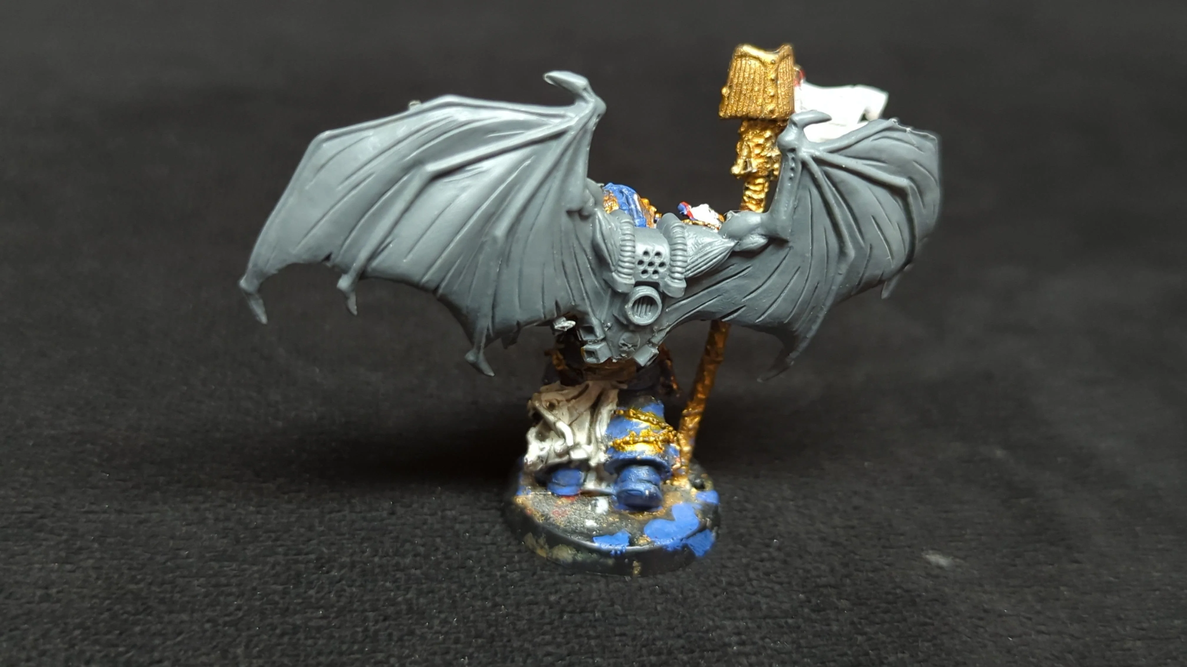 Warhammer 40k Space Marines Librarian (OOP Metal) x1 OOP Painted - Image 2