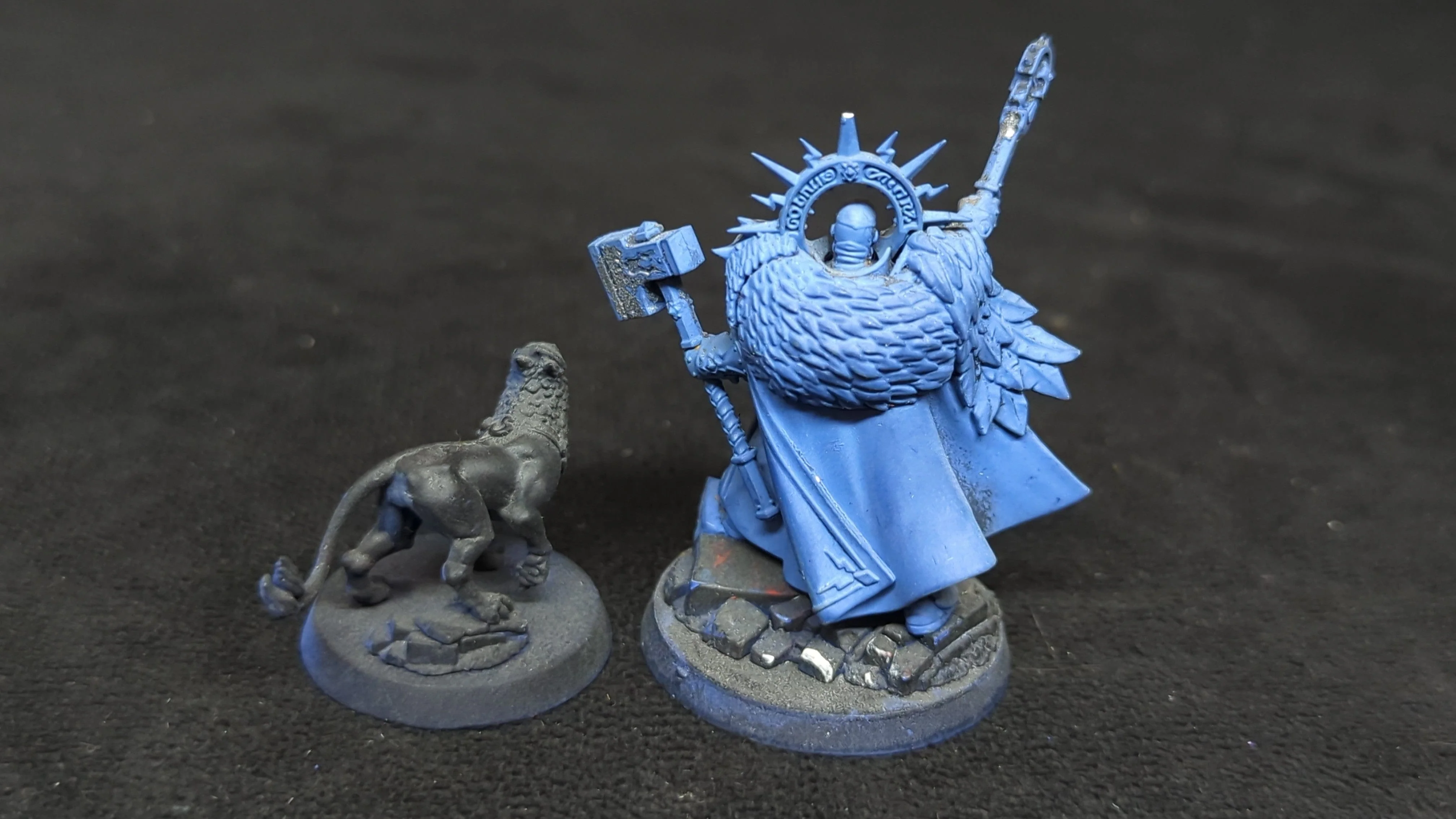Age of Sigmar Stormcast Eternals Lord Imperatant with Gryph-Hound x1 Painted - Image 2