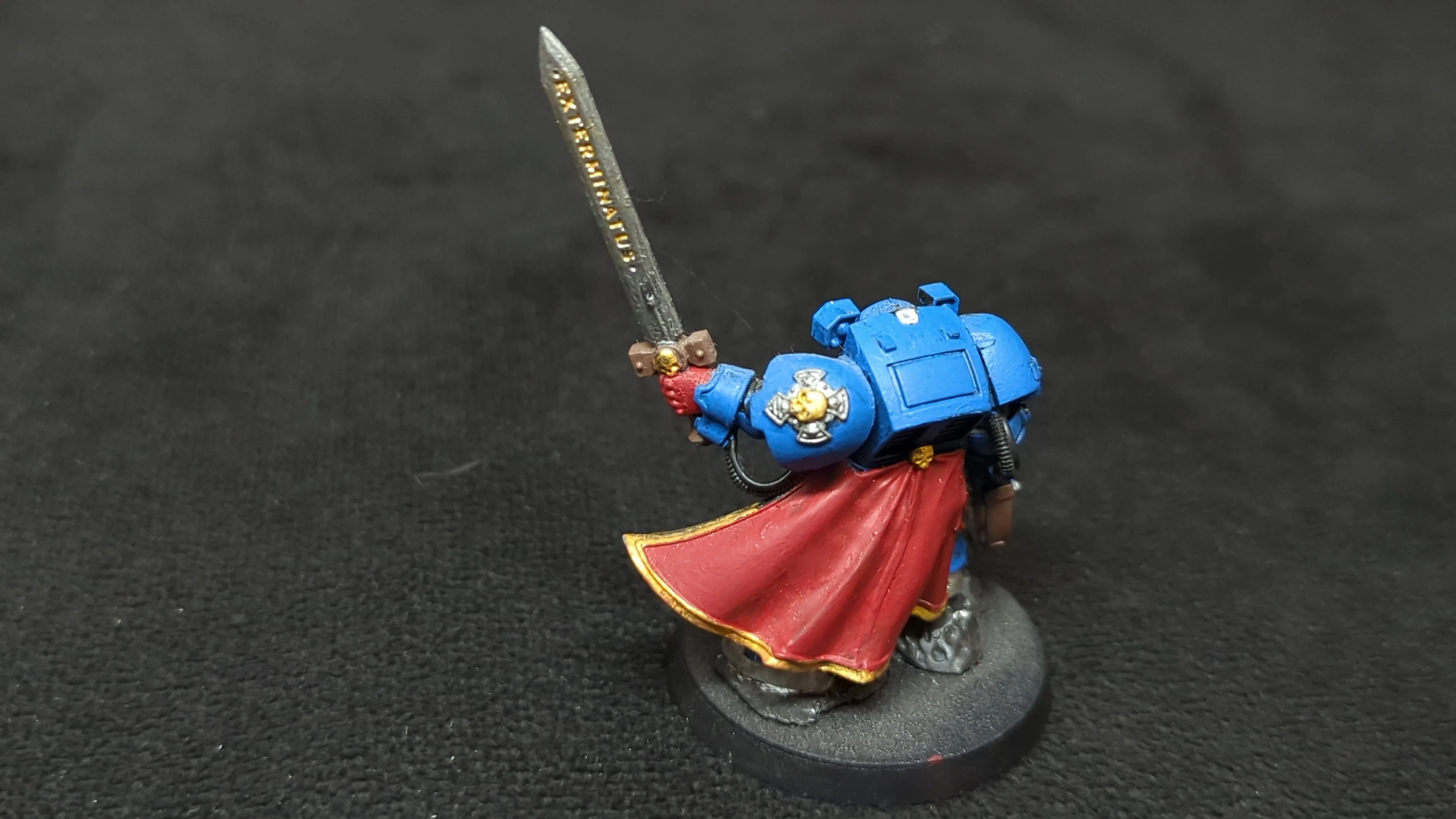 Warhammer 40k Space Marines Captain in Terminator Armour - Ultramarine x1 - Image 2