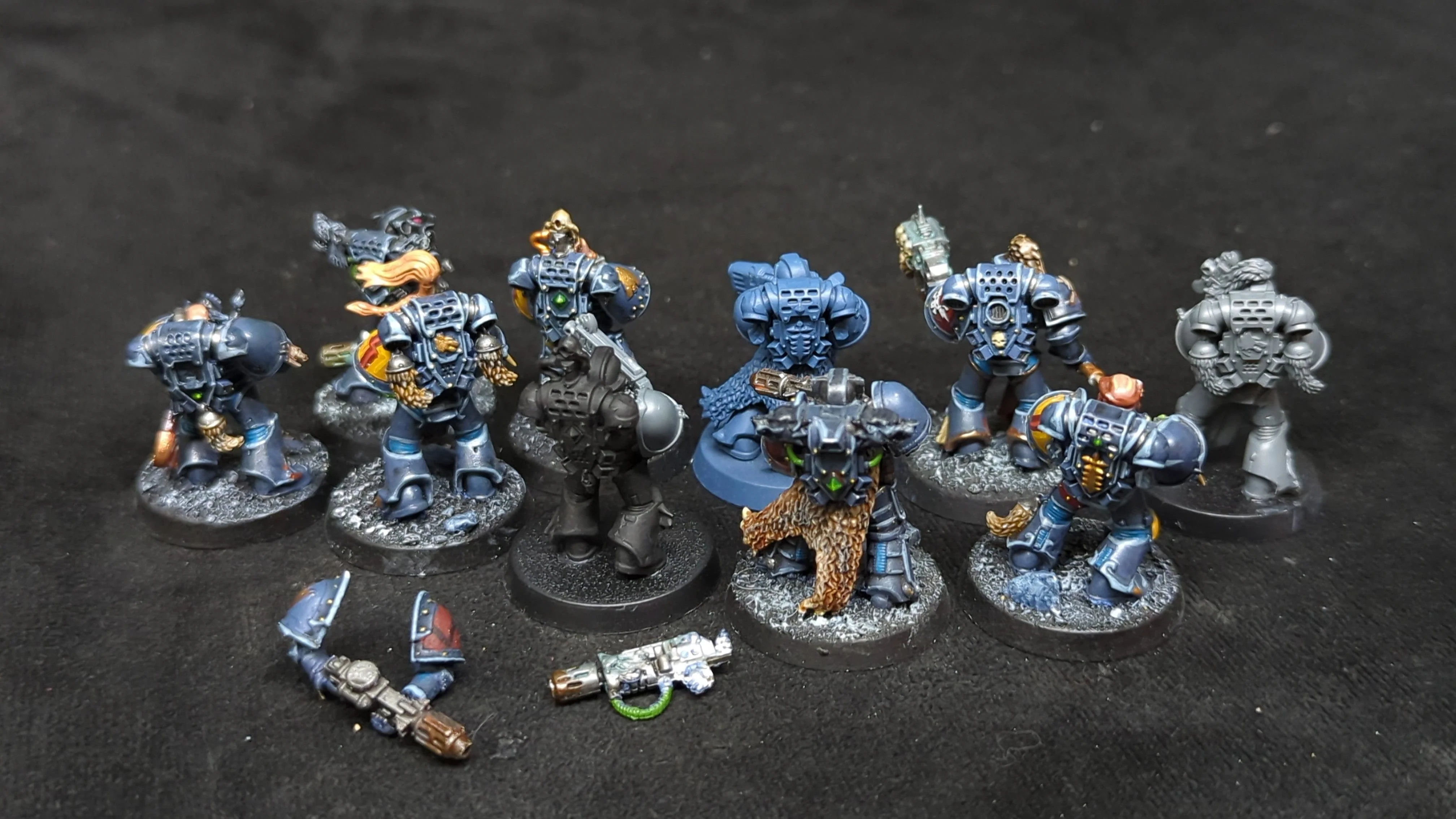 Warhammer 40k Space Marines Tactical Squad x10 Painted - Image 2