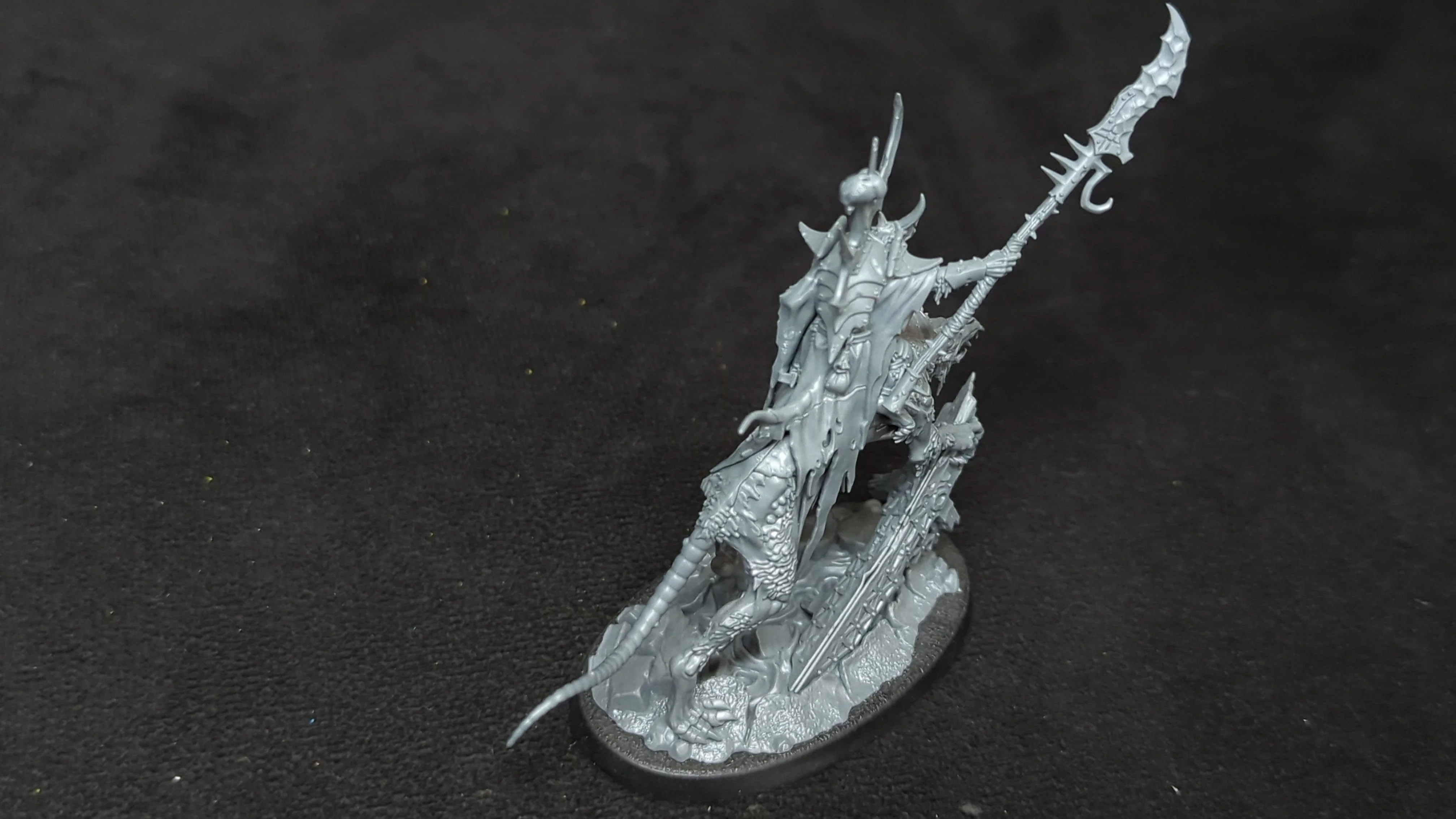 Age of Sigmar Skaven Clawlord on Gnaw-Beast x1 - Image 2