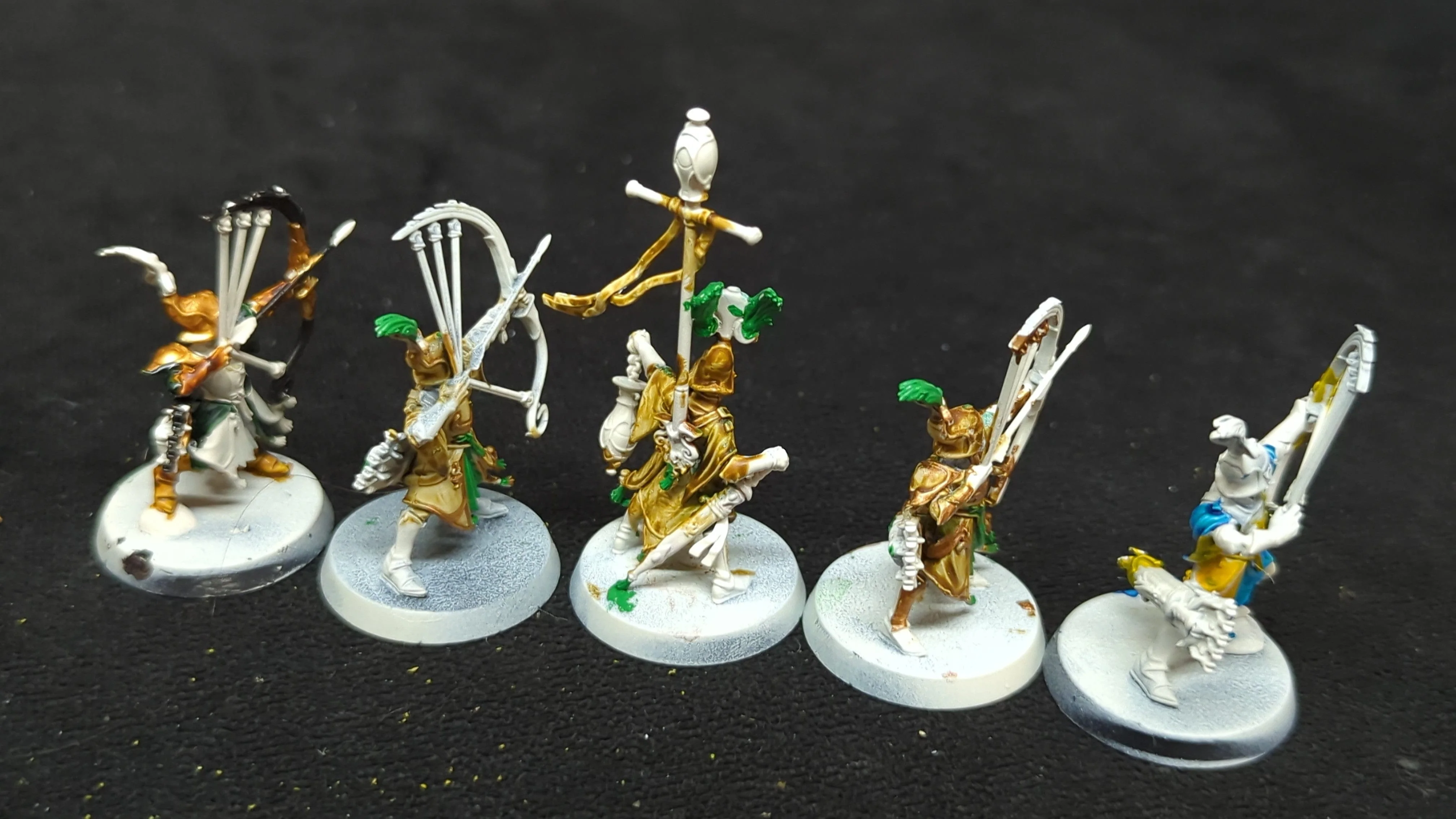 Age of Sigmar Lumineth Realm-Lords Vanari Auralan Sentinels x5 - Image 2