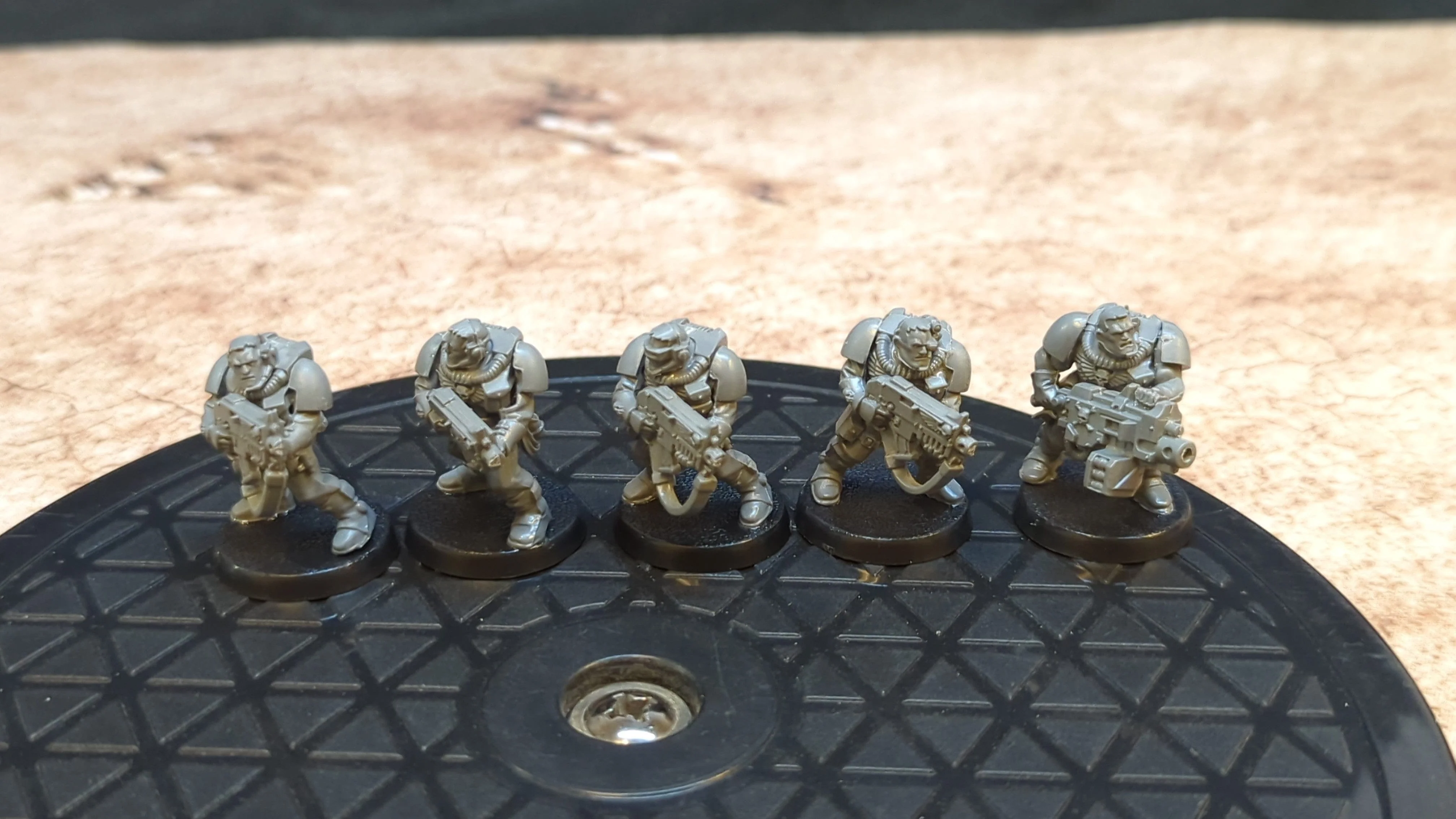 Warhammer 40k Space Marines Scout Squad (old) x5 - Image 2