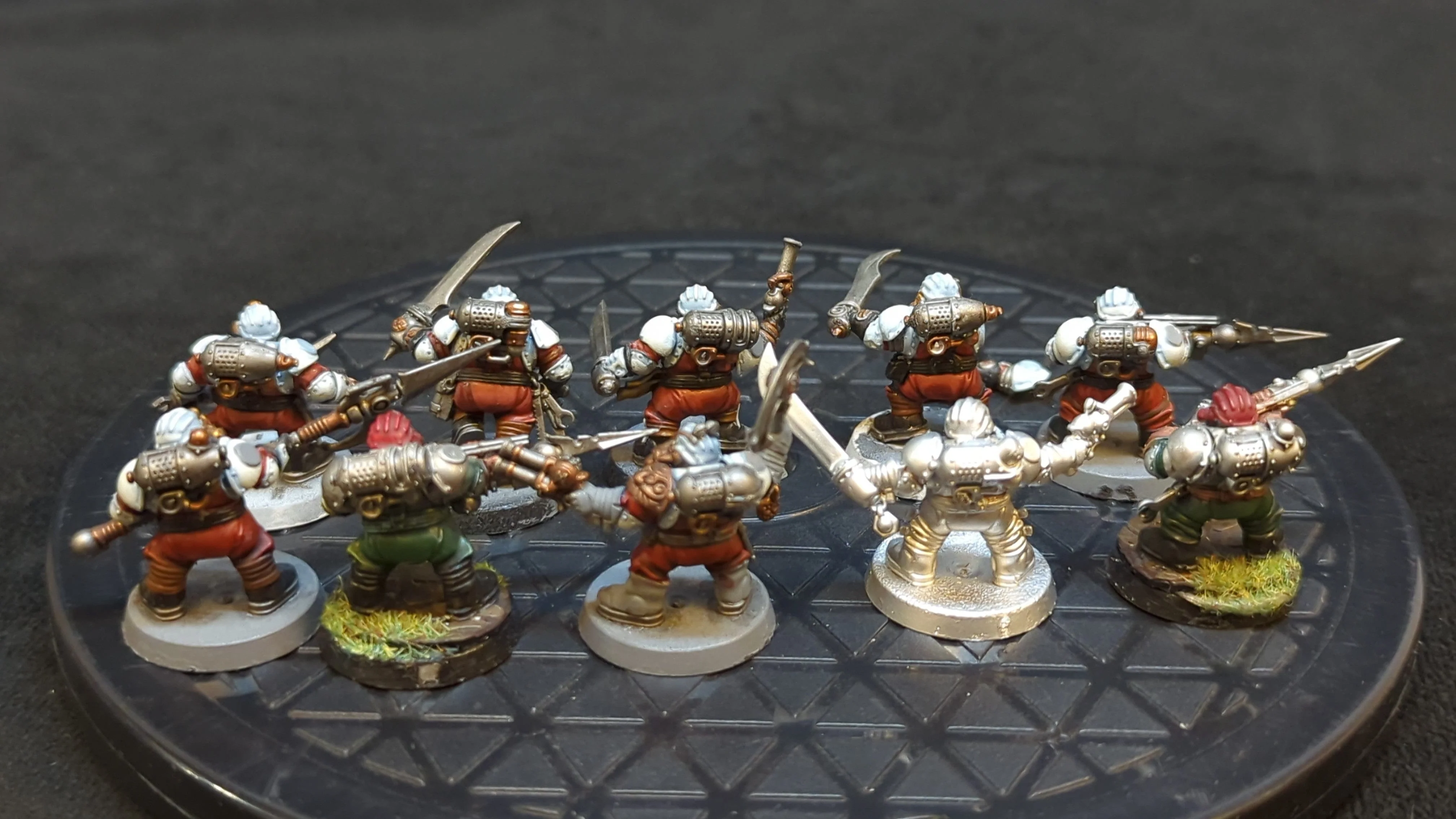 Age of Sigmar Kharadron Overlords Arkanaut Company x10 Painted - Image 2