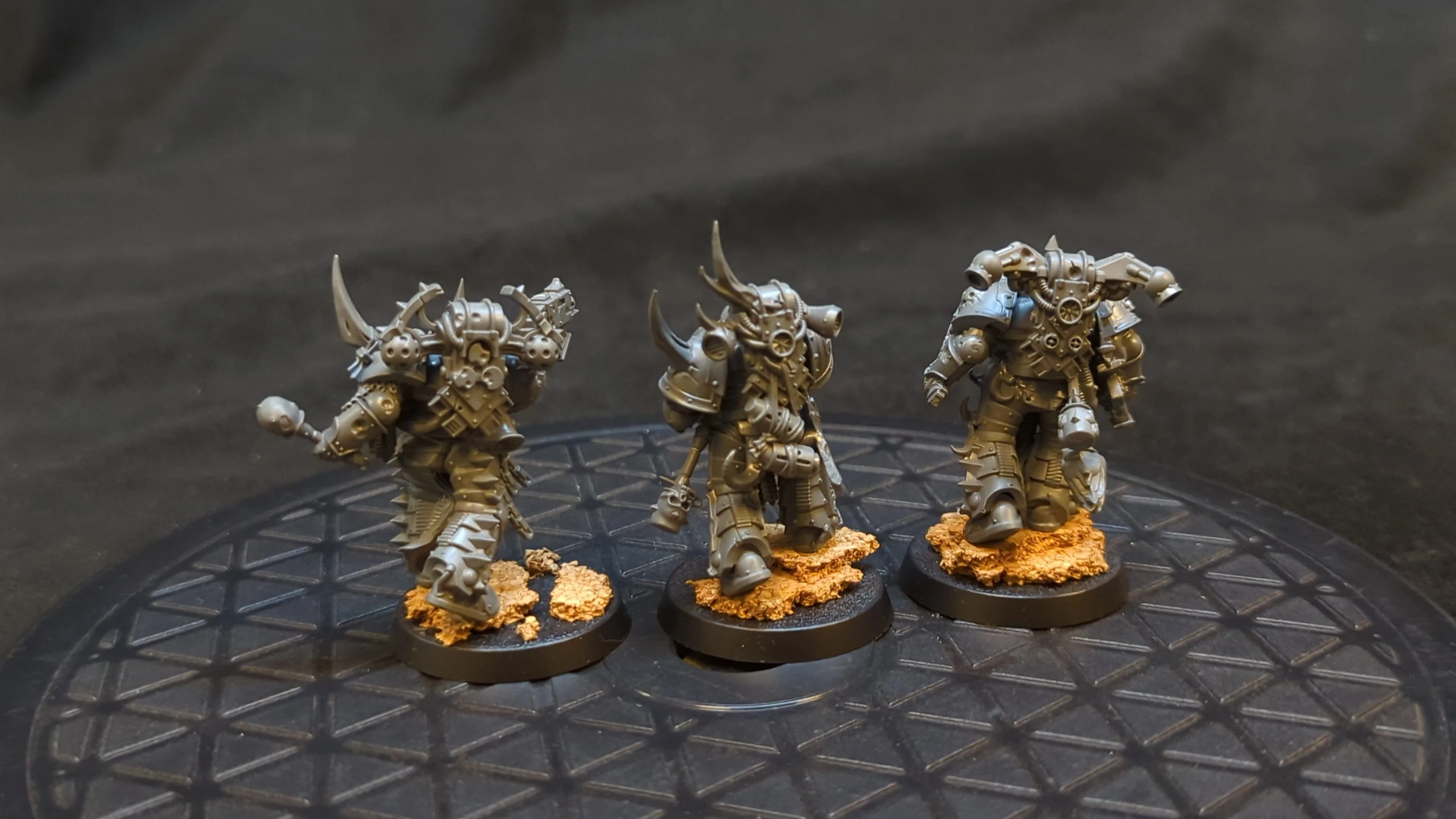 Warhammer 40k Death Guard Plague Brethren x3 - Image 2