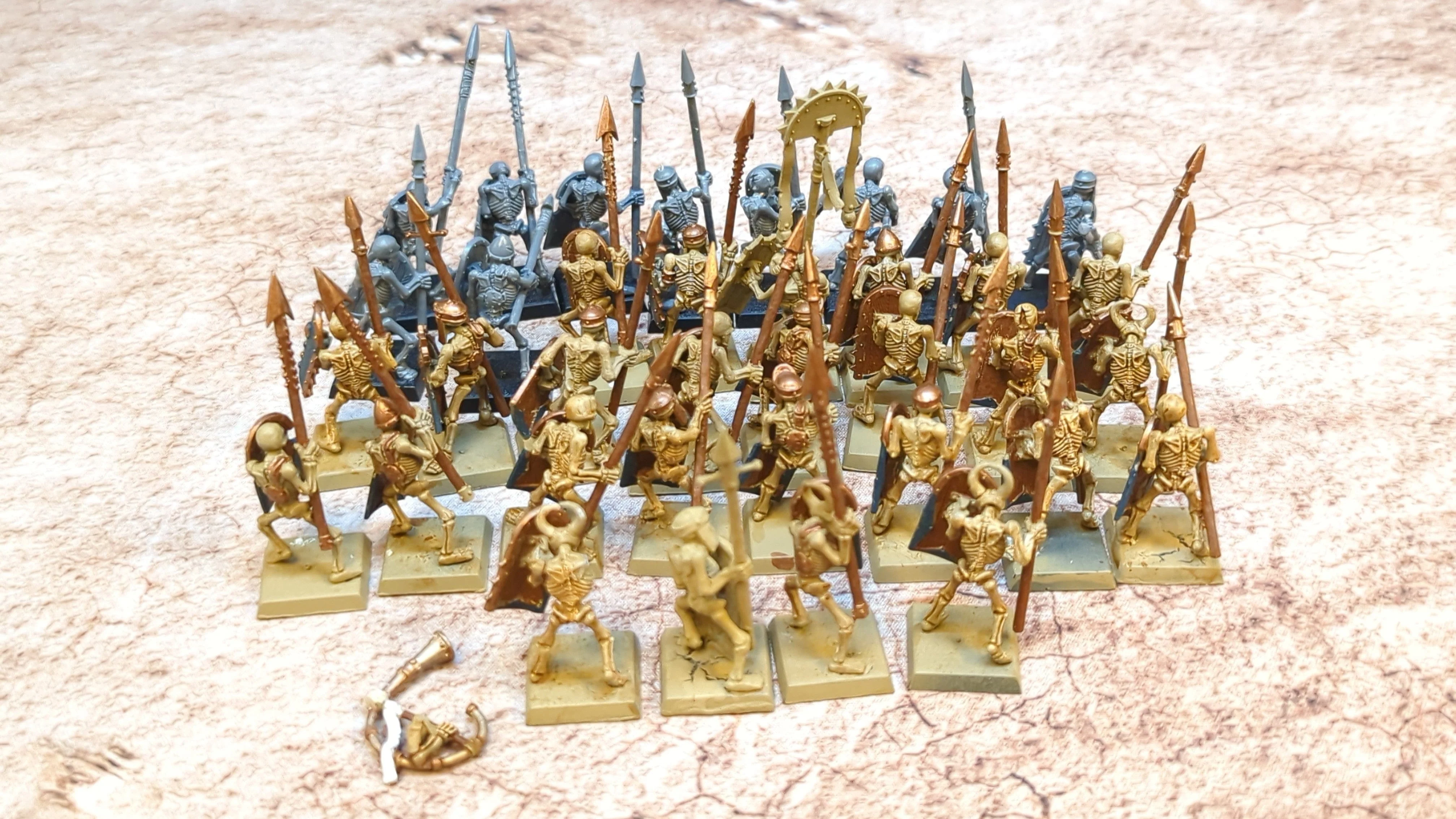 The Old World Tomb Kings Skeleton Warriors/Archers x36 - Image 2