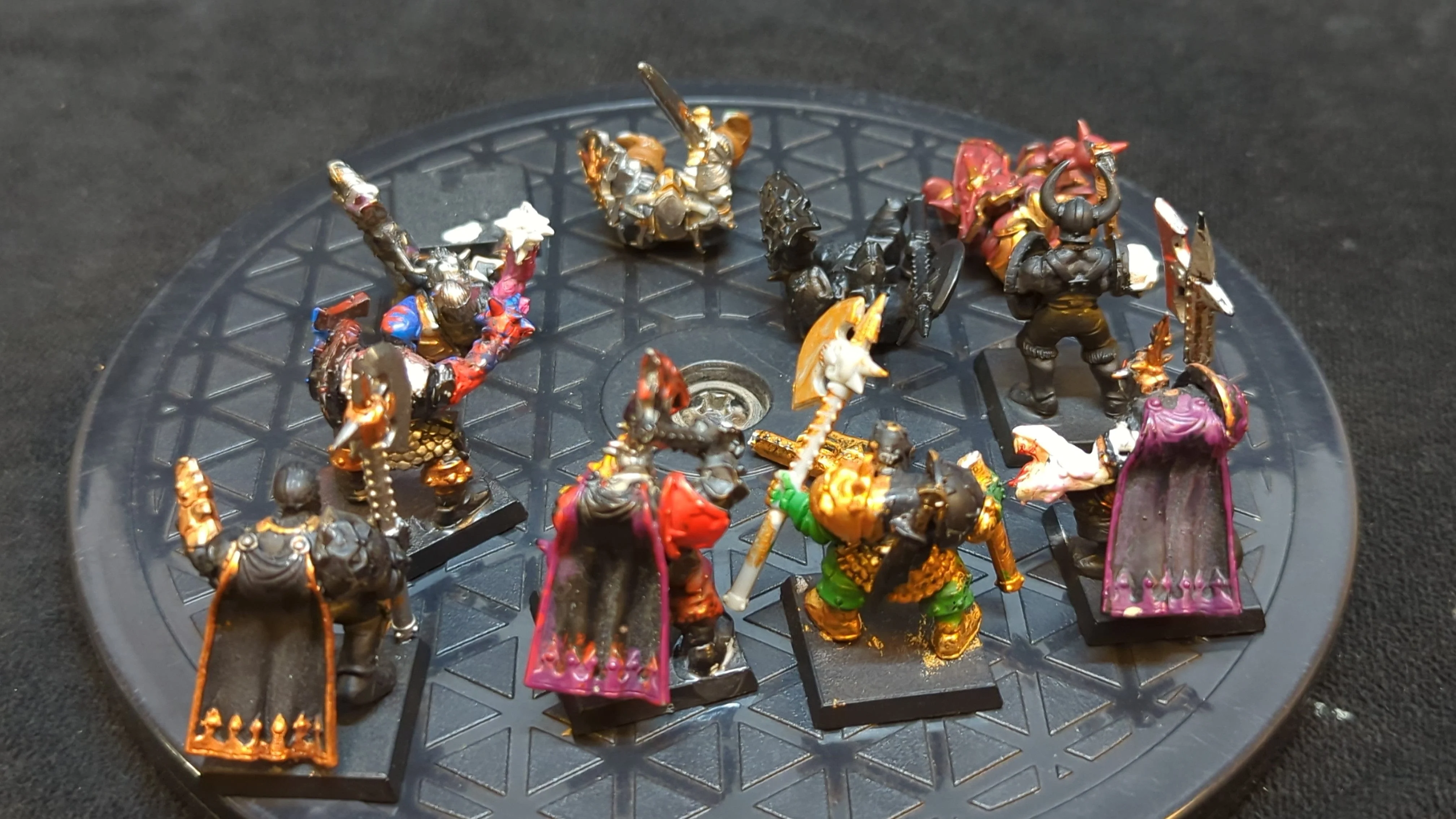 Age of Sigmar Slaves to Darkness Chaos Warriors x10 Painted - Image 2
