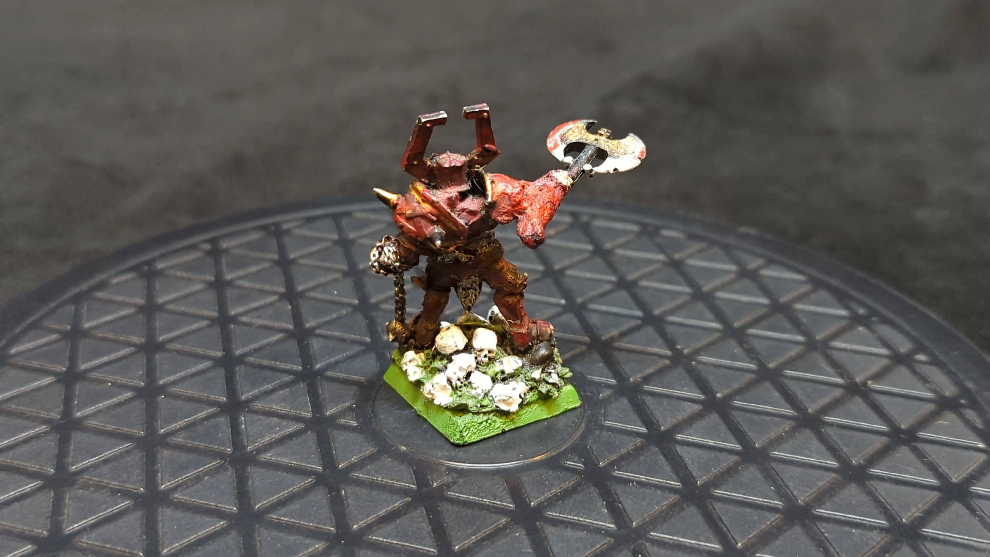 Chaos Space Marines Exalted Champion (OOP Metal) x1 OOP Painted - Image 2