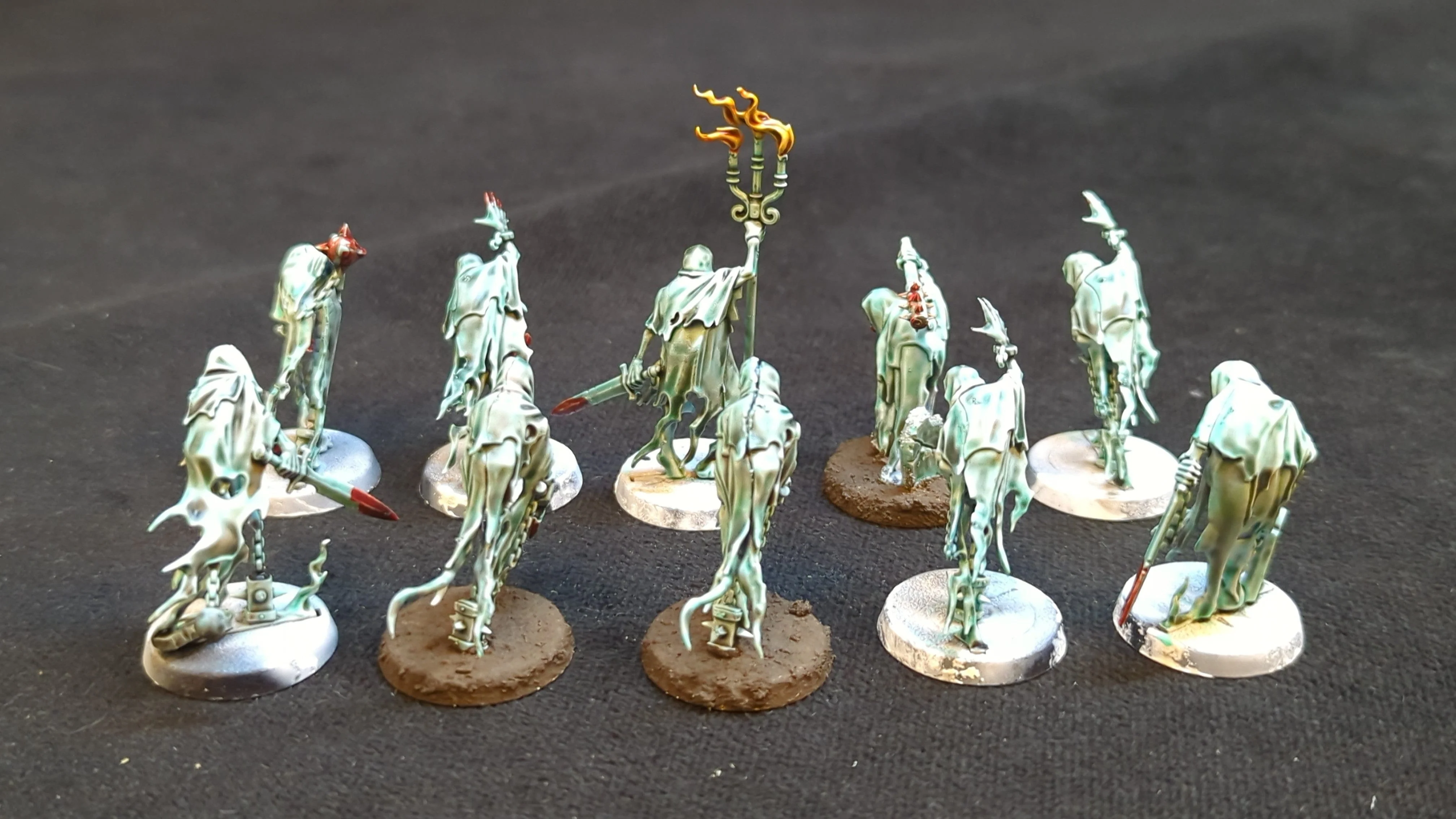 Age of Sigmar Nighthaunt Easy to Build Chainrasp Hordes x10 Painted - Image 2