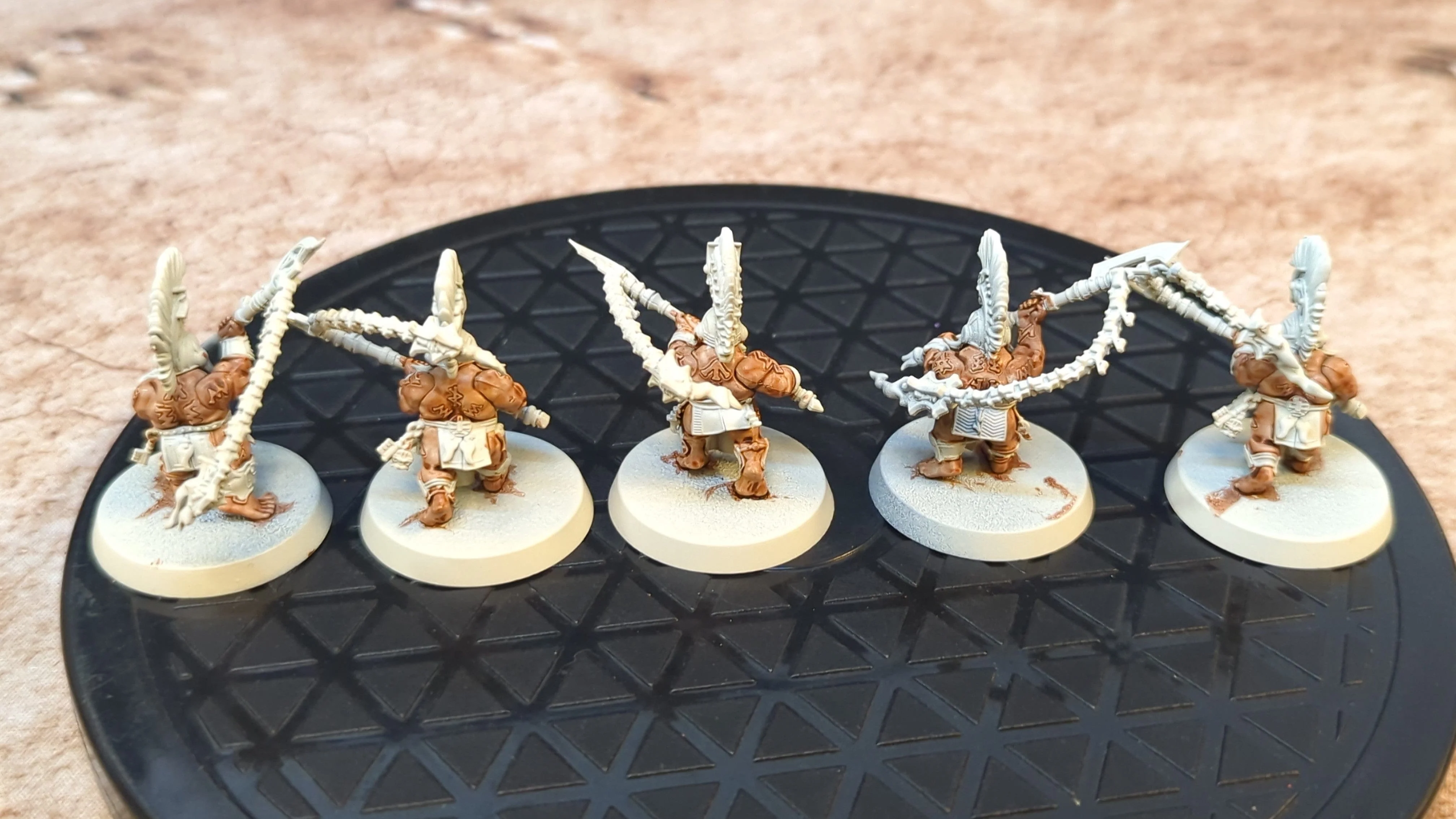 Age of Sigmar Fyreslayers Hearthguard Berzerkers x5 - Image 2