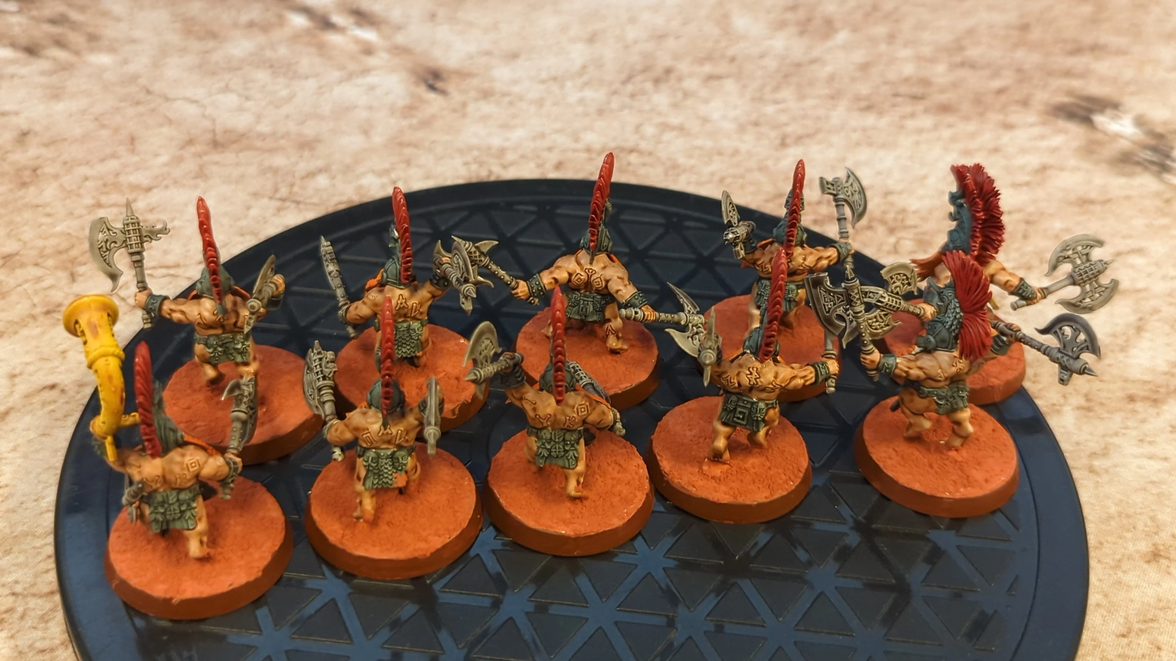 Age of Sigmar Fyreslayers Vulkite Berzerkers x10 Painted - Image 2