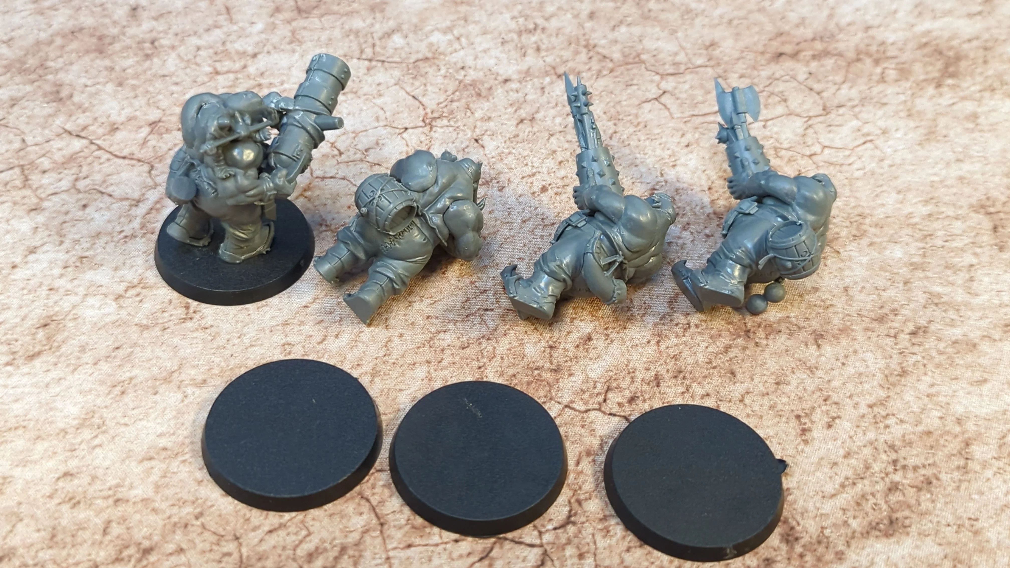 Age of Sigmar Ogor Mawtribes Leadbelchers x4 - Image 2