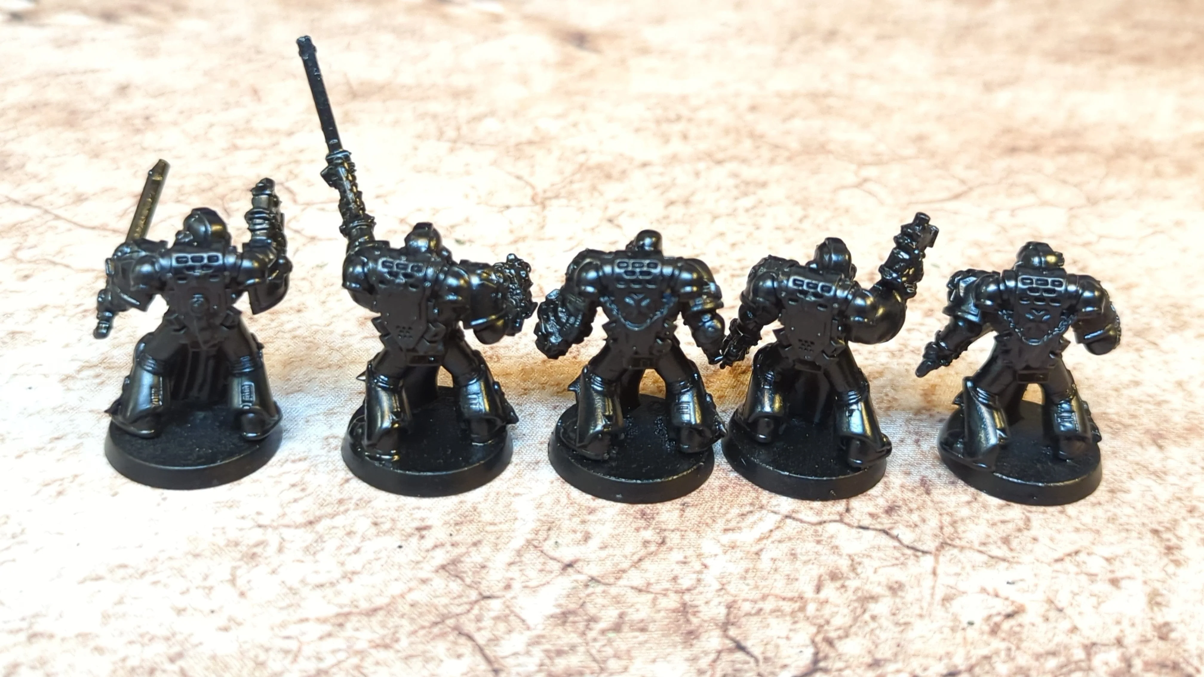 Warhammer 40k Space Marines : Veteran Squad (OOP) x5 - Image 2