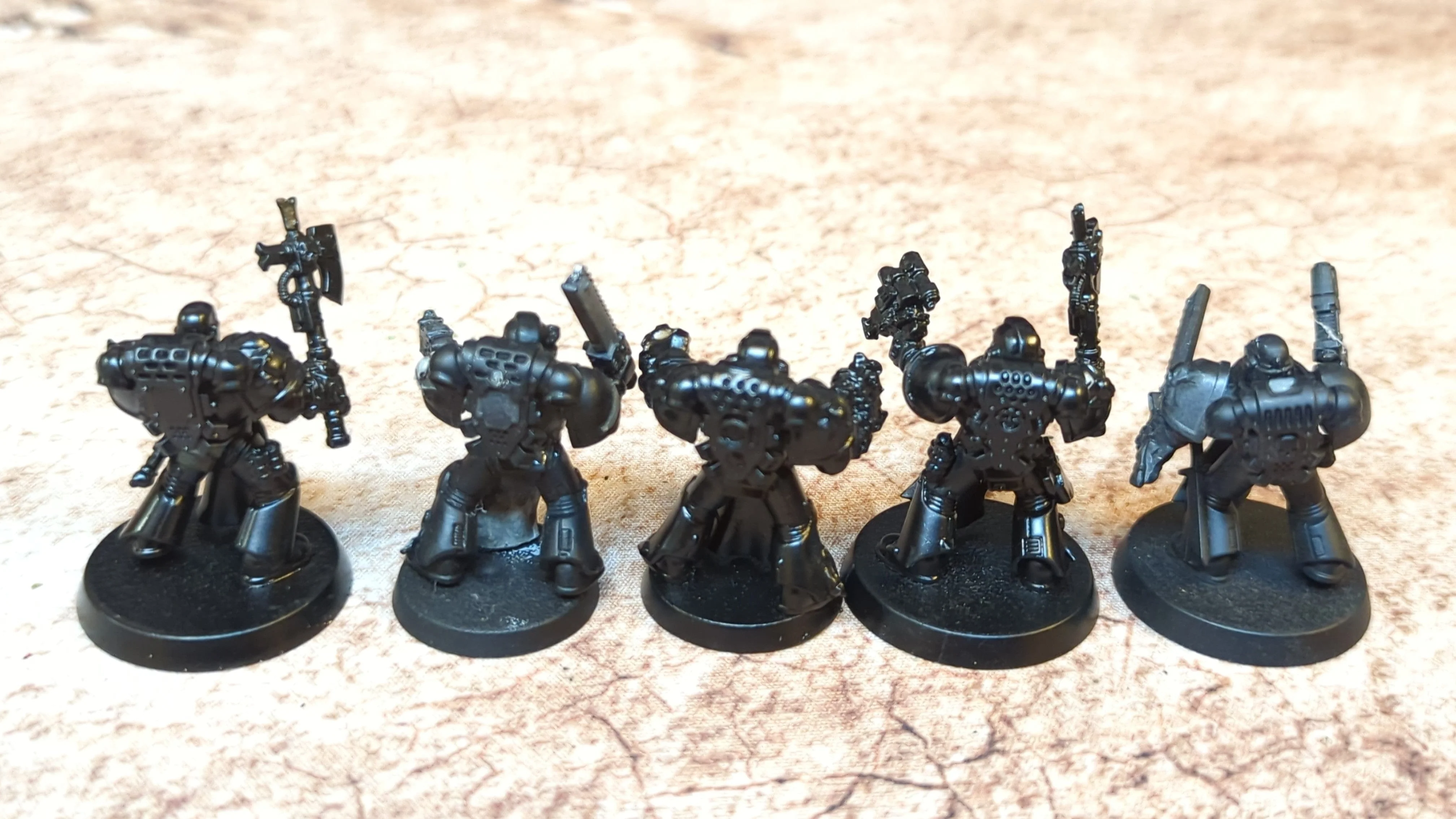 Warhammer 40k Space Marines : Veteran Squad (OOP) x5 - Image 2