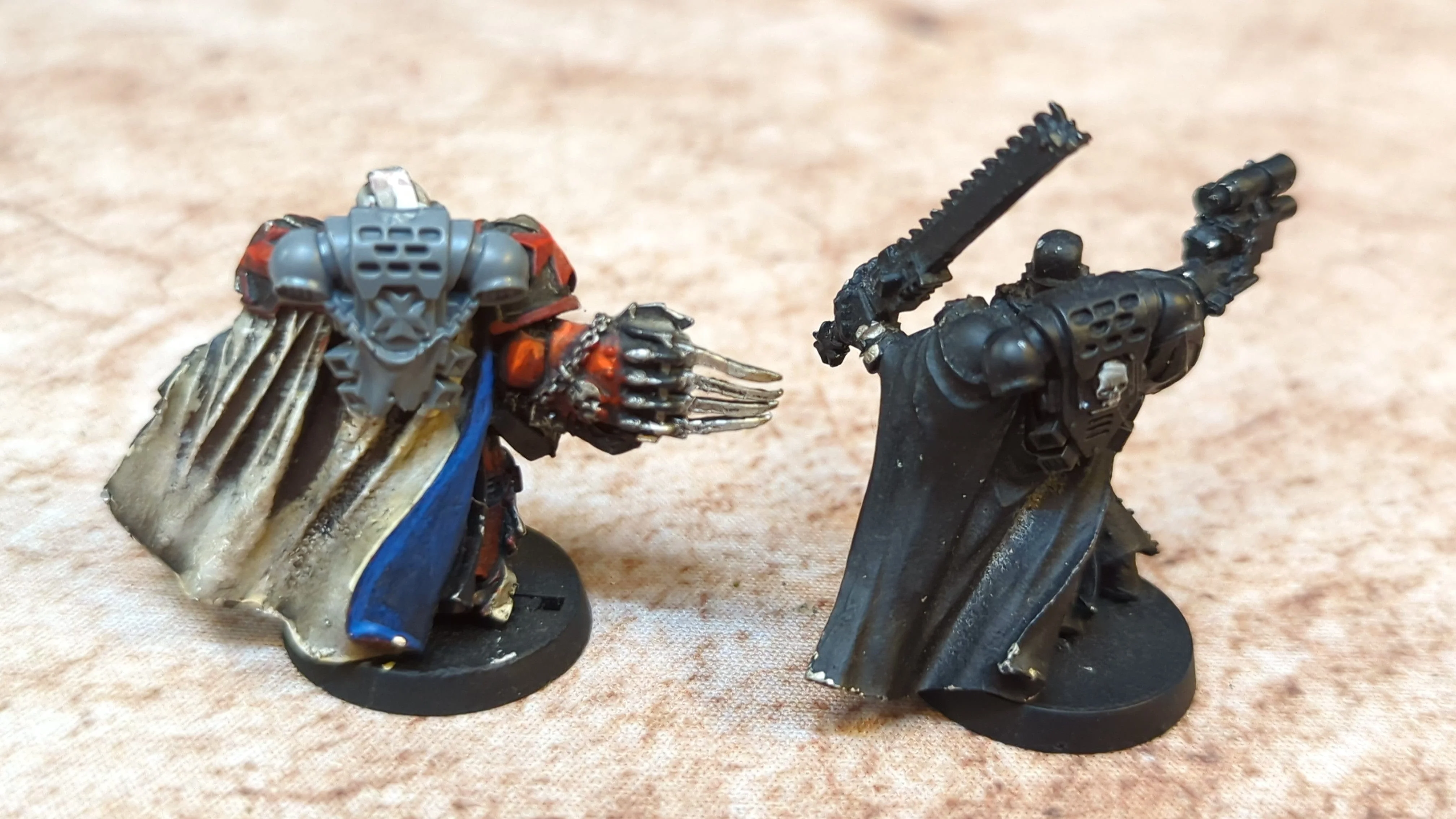 Warhammer 40k Space Marine Sword Brethen (OOP Metal) x2 OOP Painted - Image 2