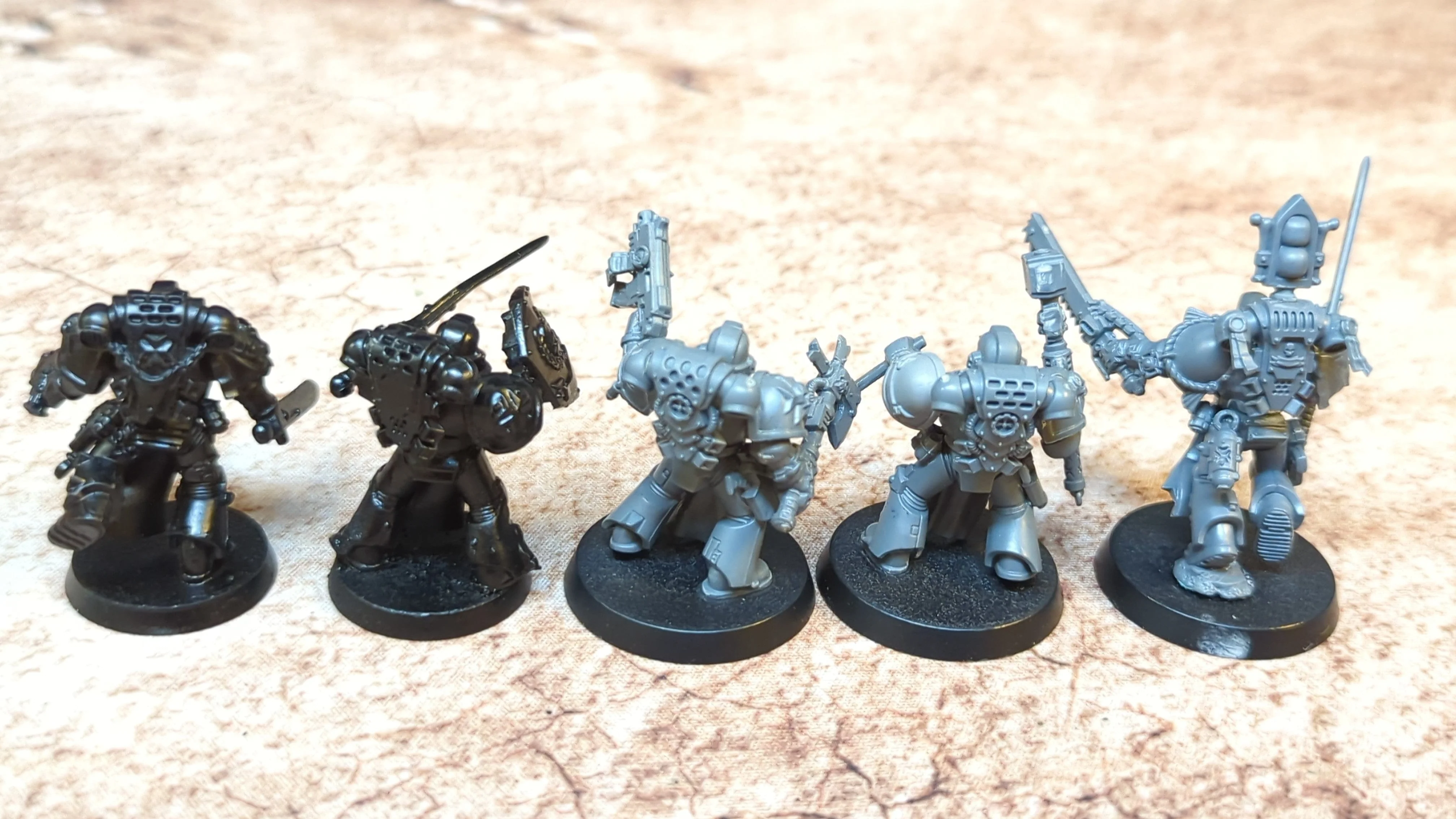 Warhammer 40k Space Marines : Veteran Squad (OOP) x5 - Image 2